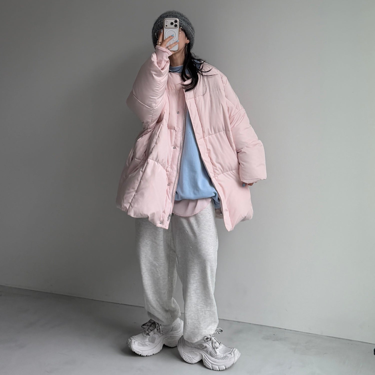 URAKE OSUMITSUKI sweat / blue