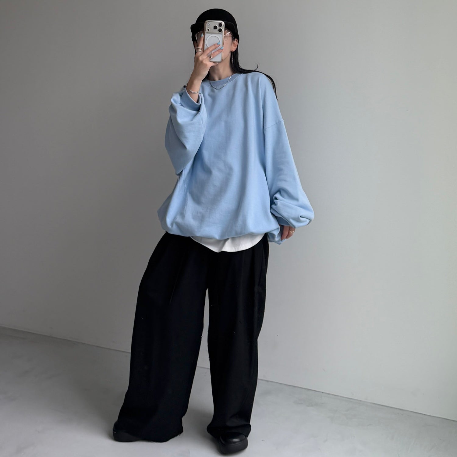 URAKE OSUMITSUKI sweat / blue