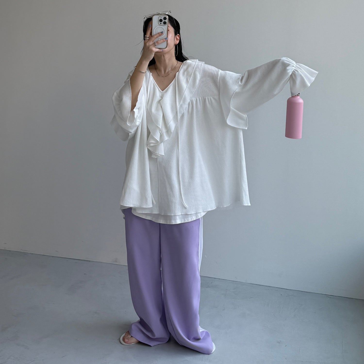 WAFFRILL TOPS / ivory