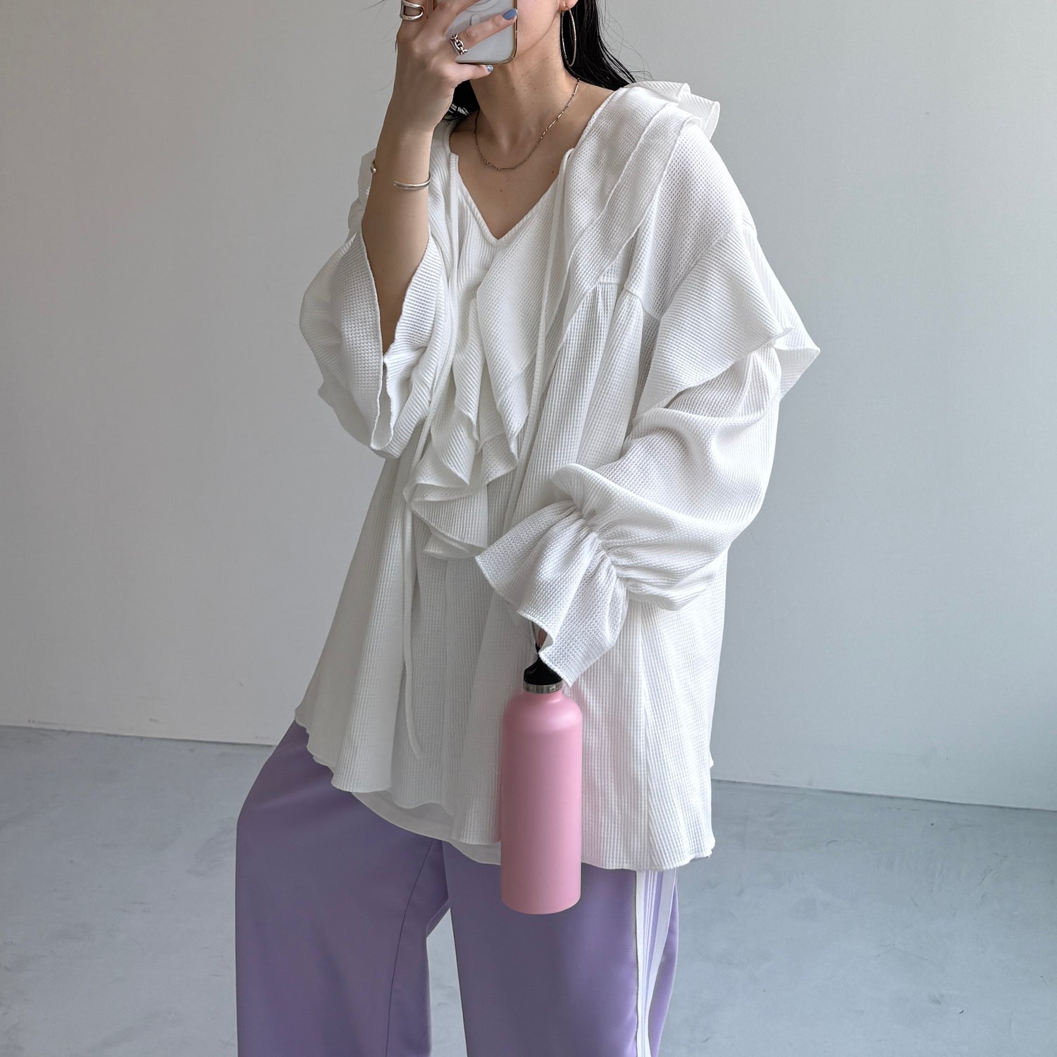 WAFFRILL TOPS / ivory