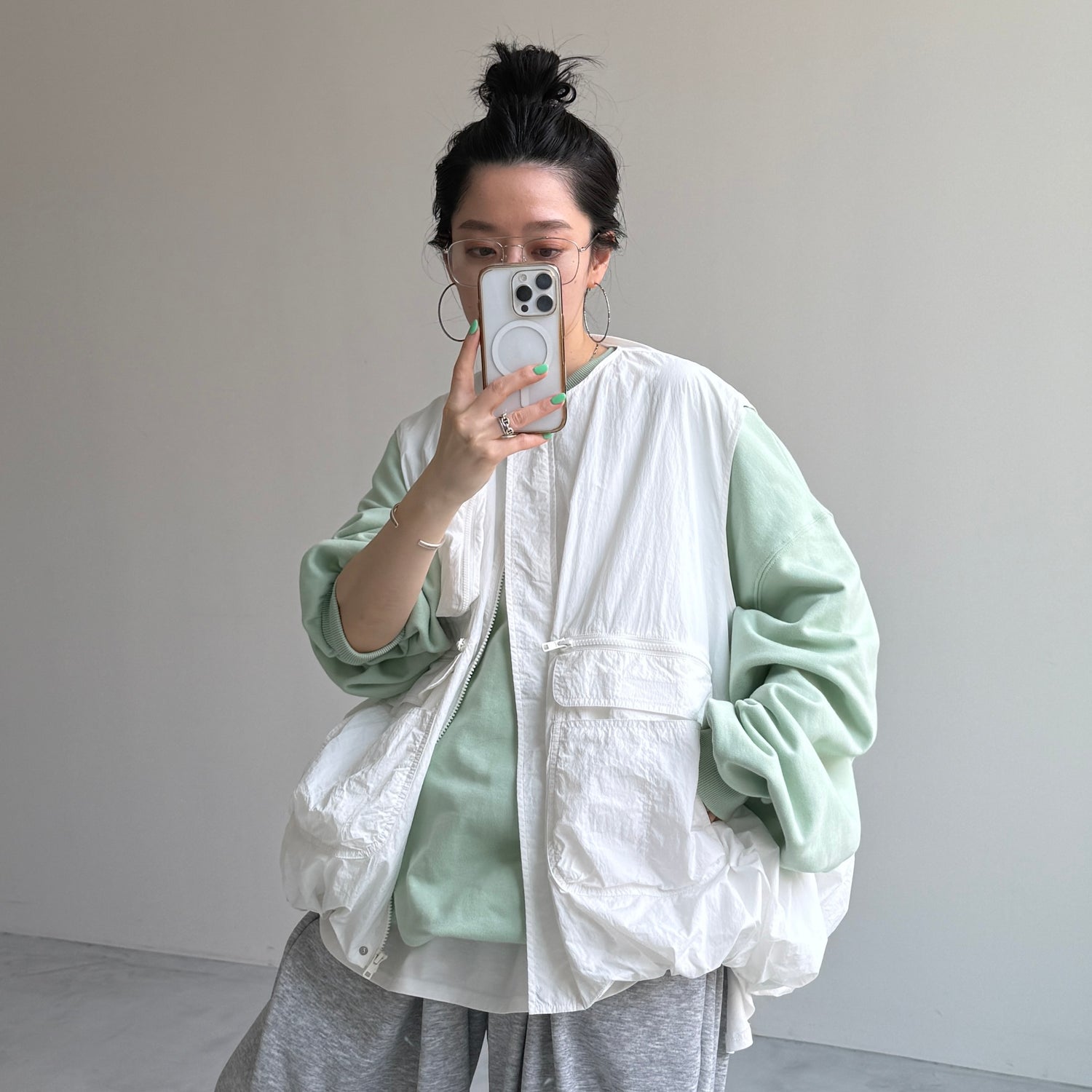 URAKE OSUMITSUKI sweat / mint
