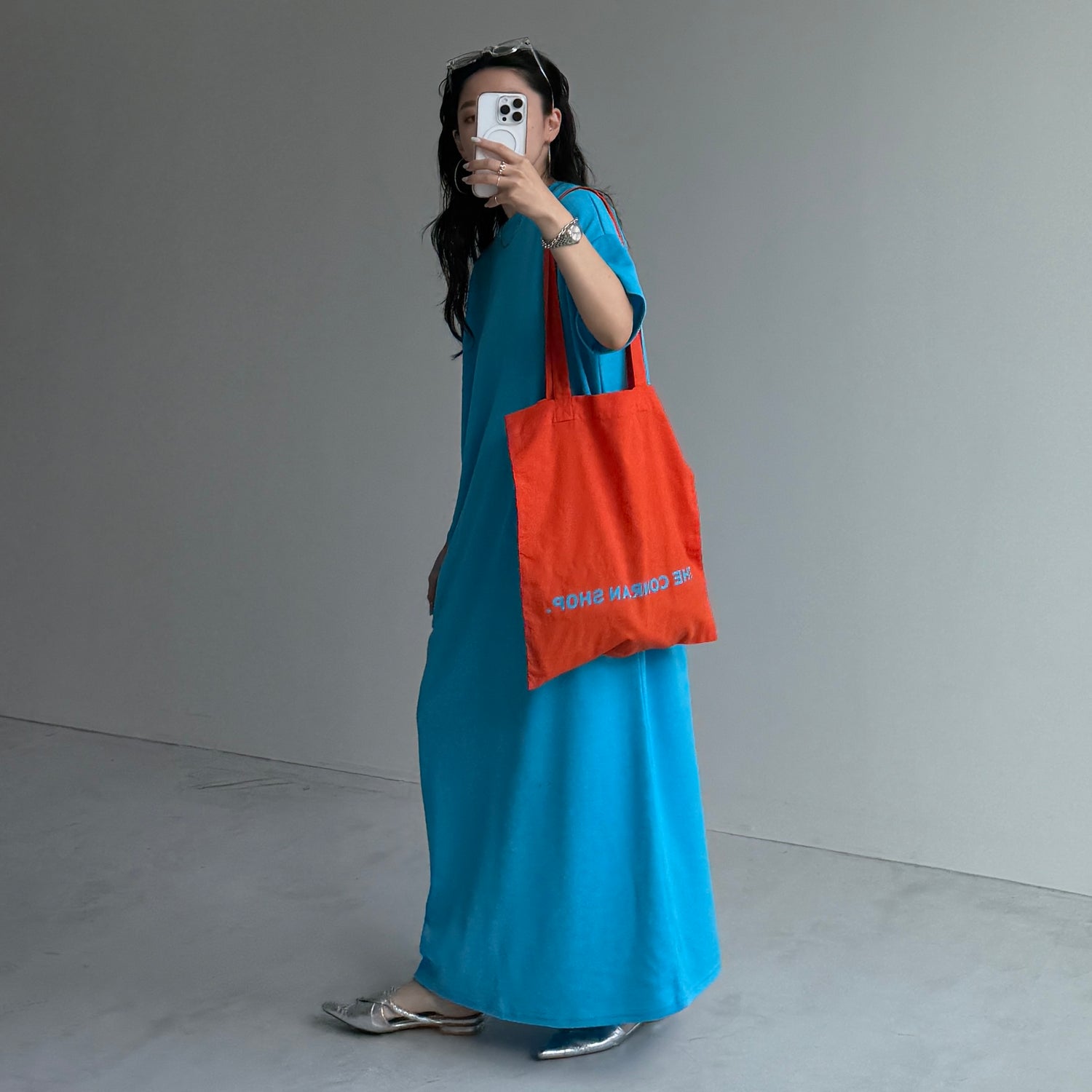 HANSODE sweatee one piece / turquoise [3size]