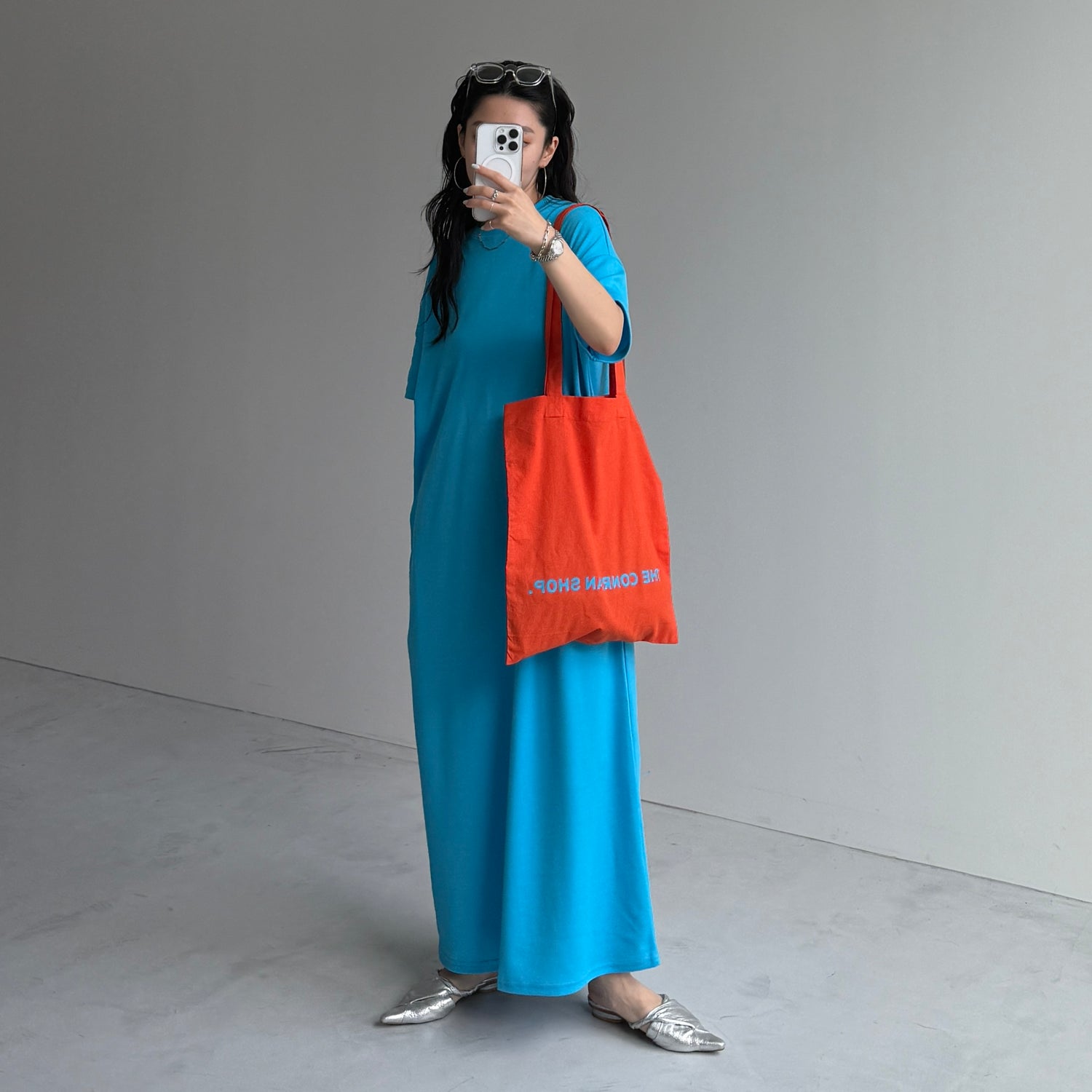 HANSODE sweatee one piece / turquoise [3size]