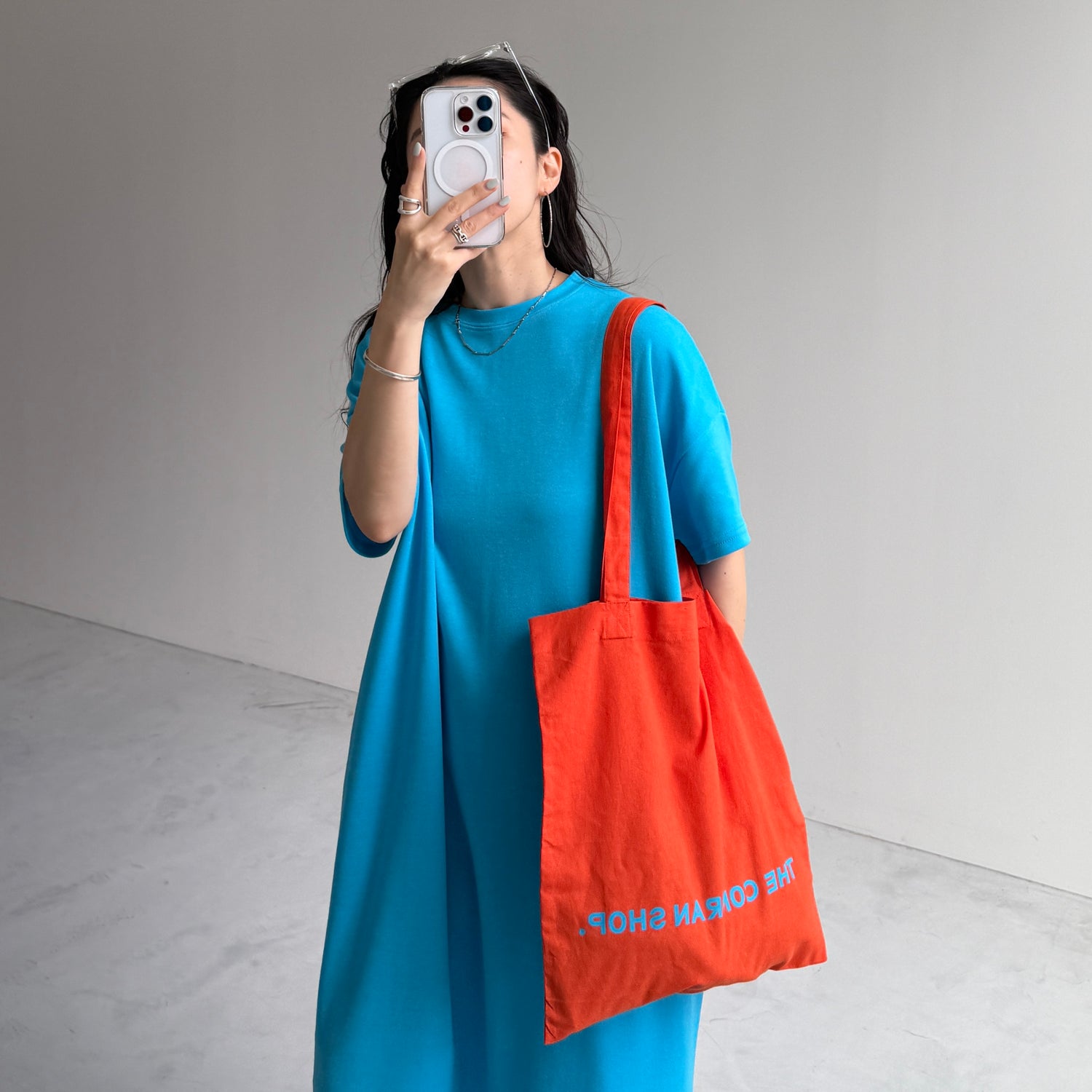 HANSODE sweatee one piece / turquoise [3size]