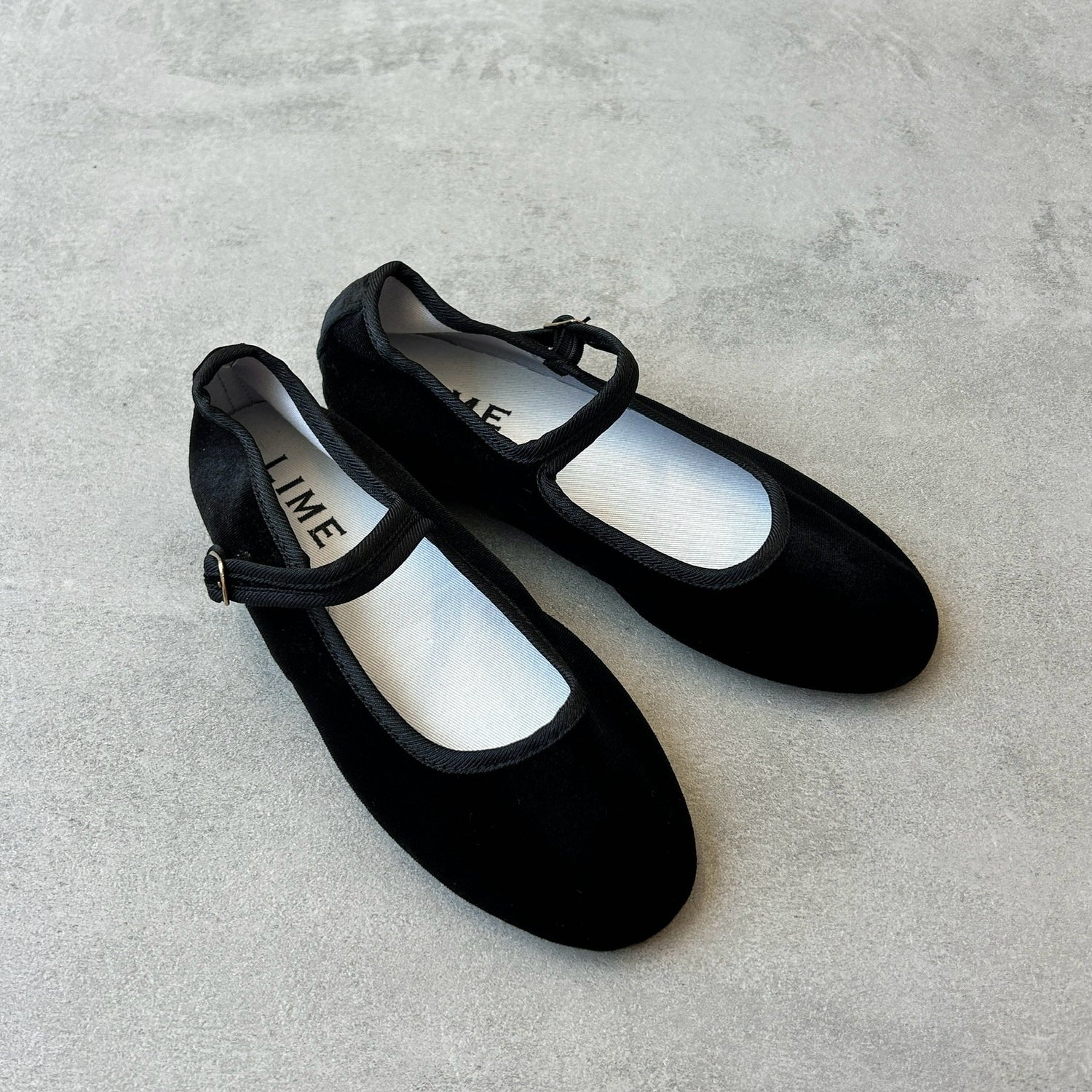 【SAMPLE】strap shoes / black