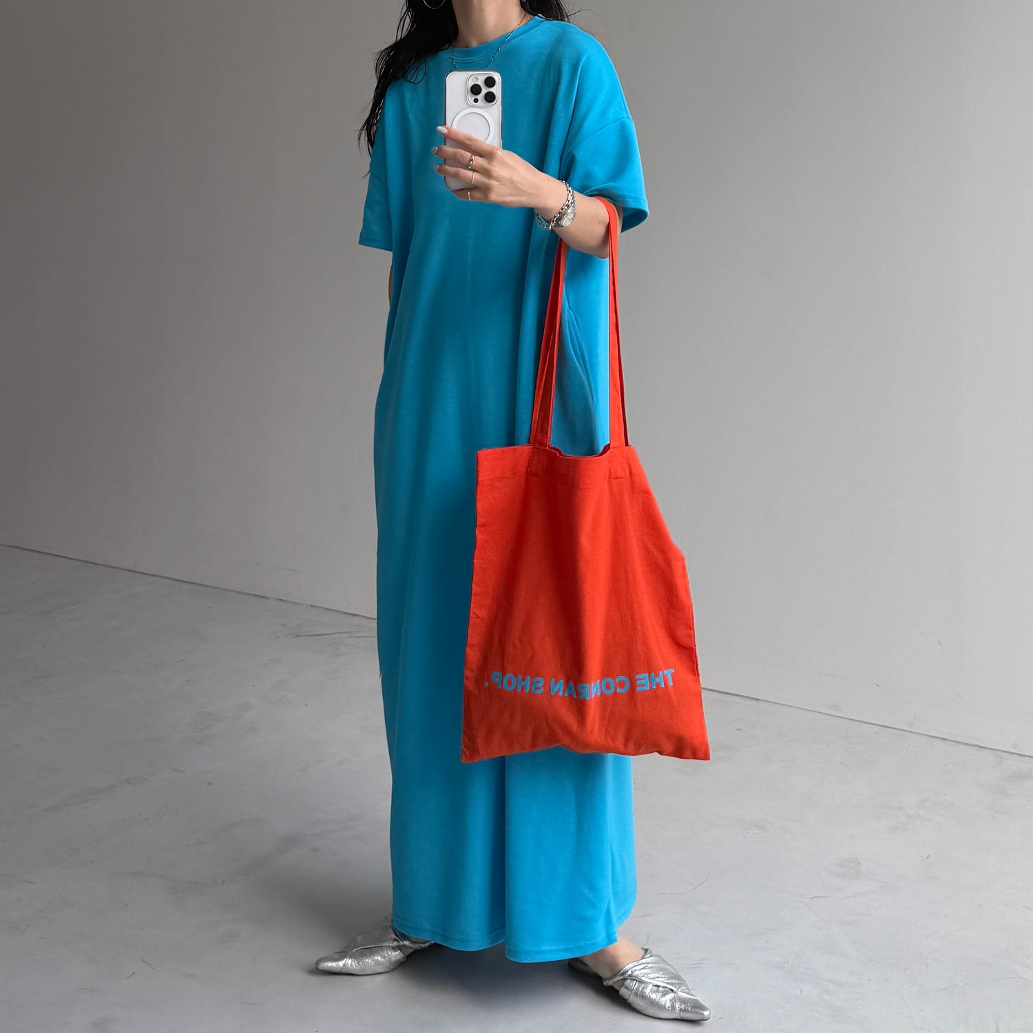 HANSODE sweatee one piece / turquoise [3size]