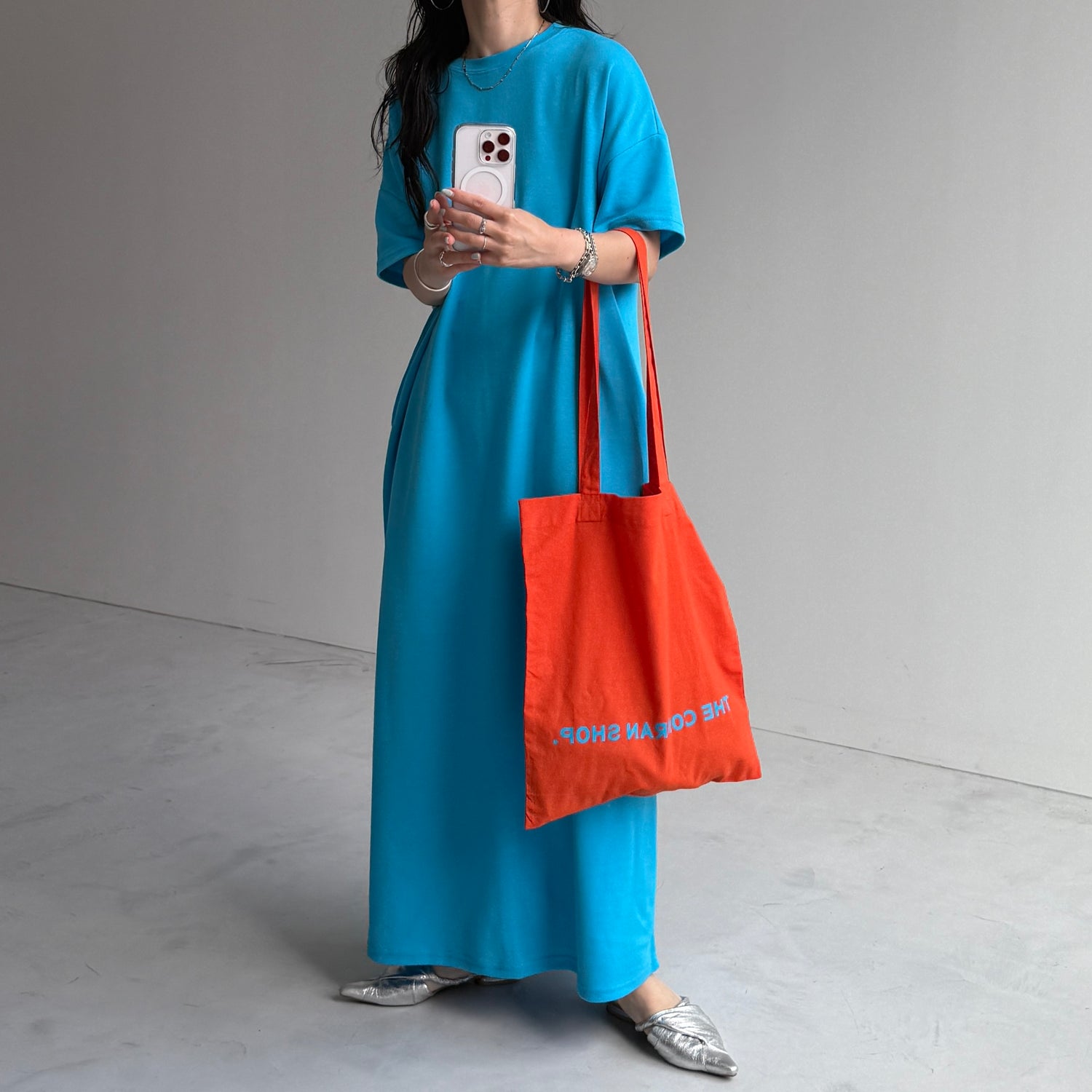 HANSODE sweatee one piece / turquoise [3size]