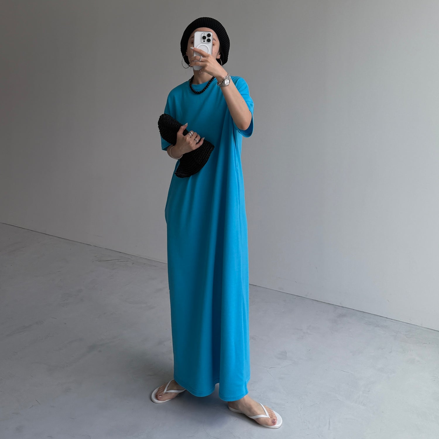 HANSODE sweatee one piece / turquoise [3size]