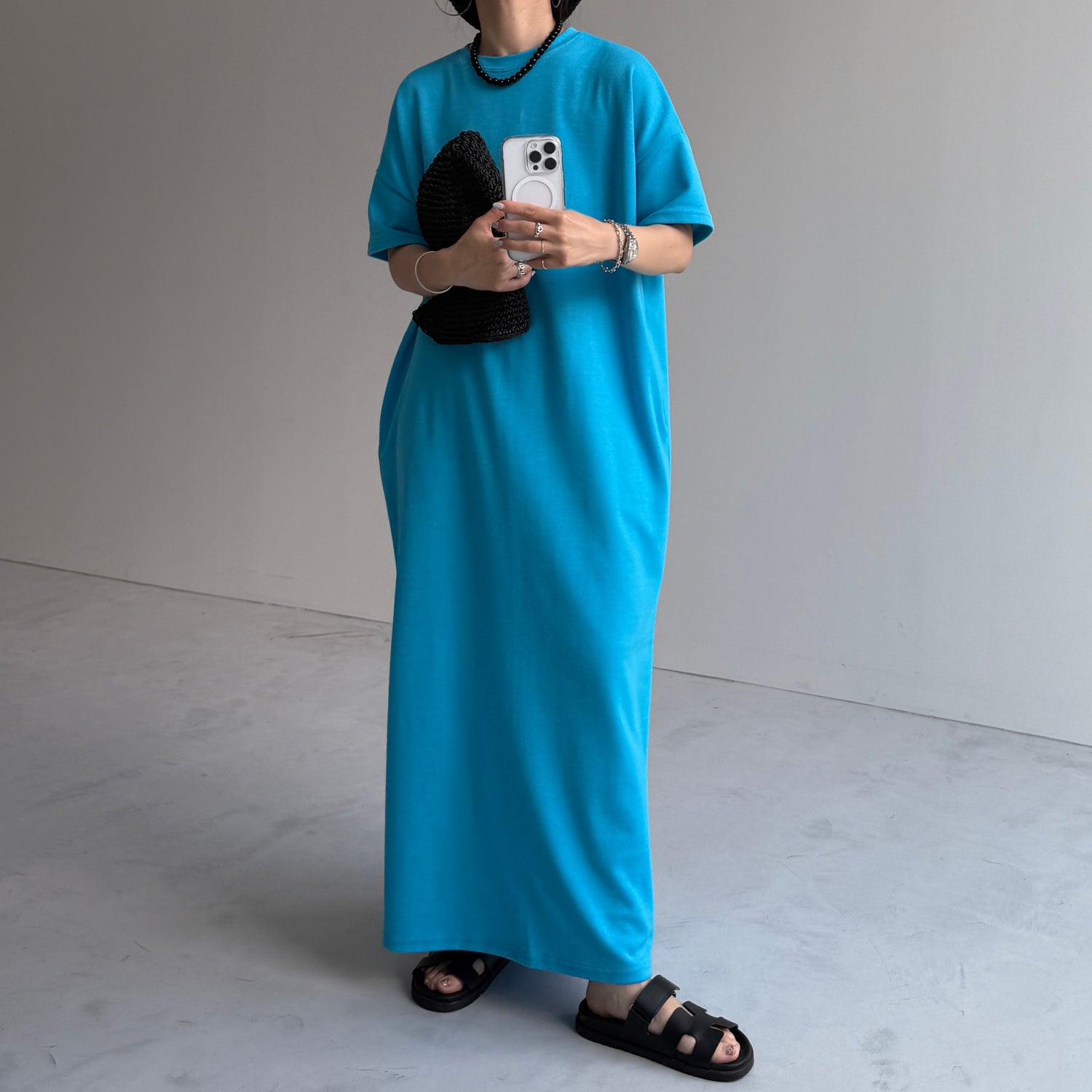 HANSODE sweatee one piece / turquoise [3size]