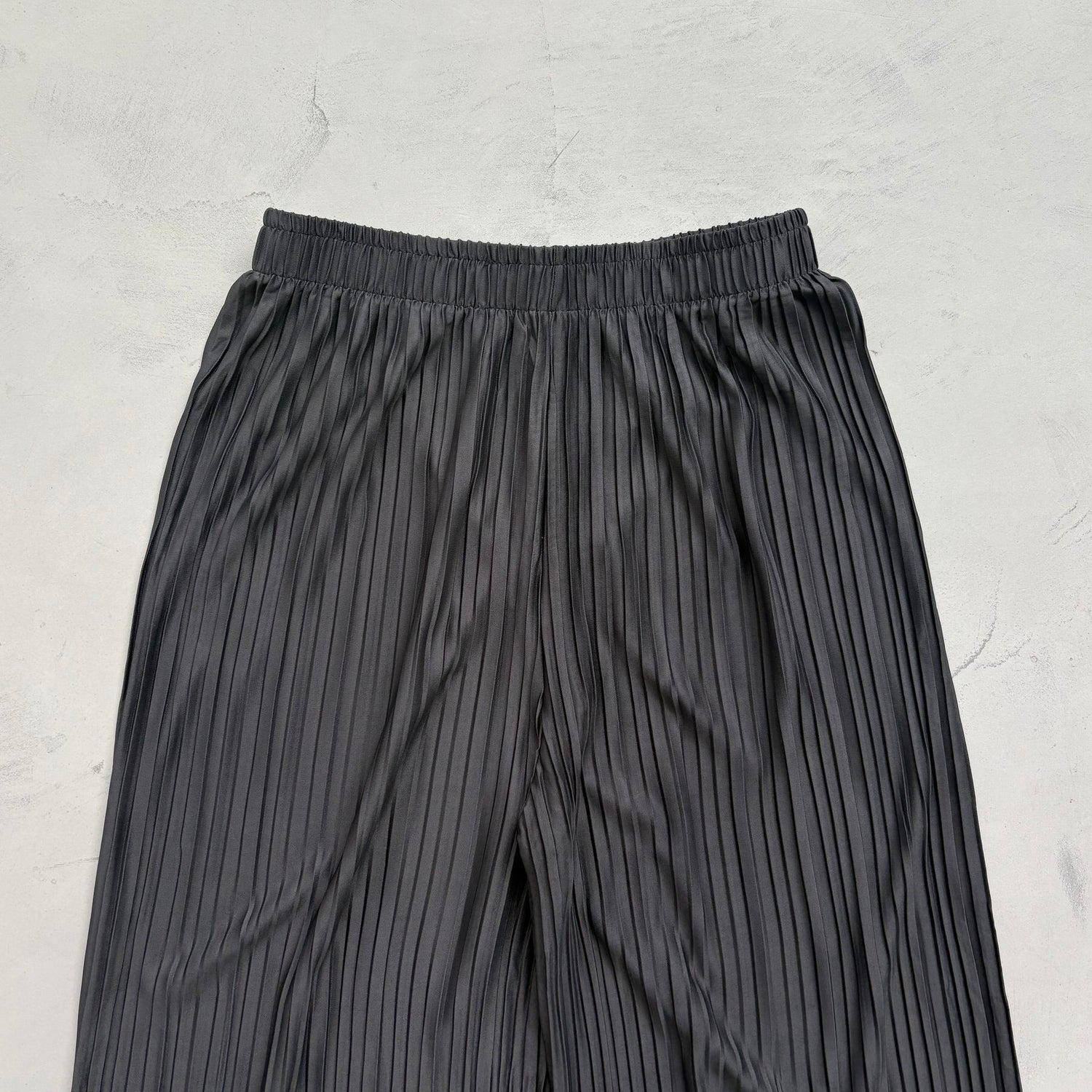 【SAMPLE】relax pleats pants (2点set)  / charcoal