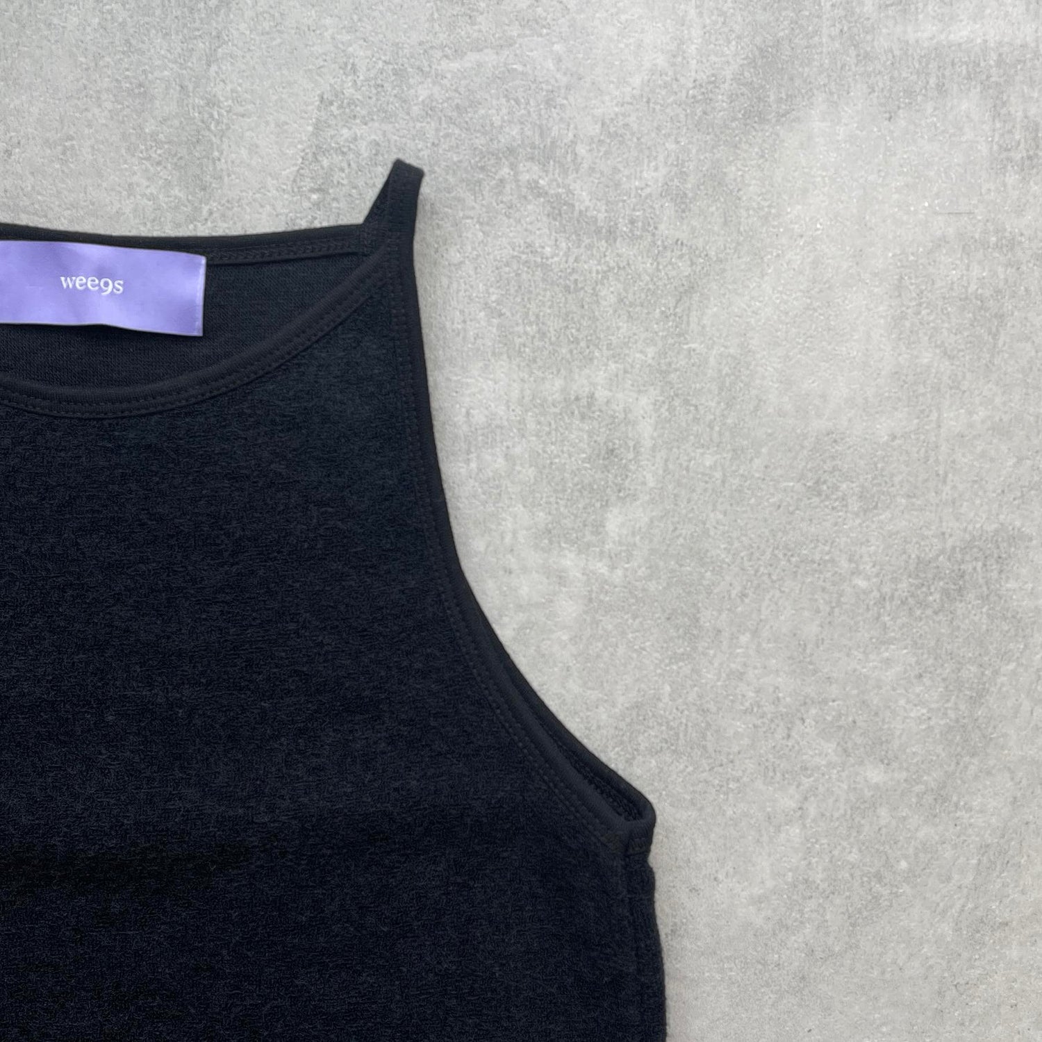 【SAMPLE】layered tops / black