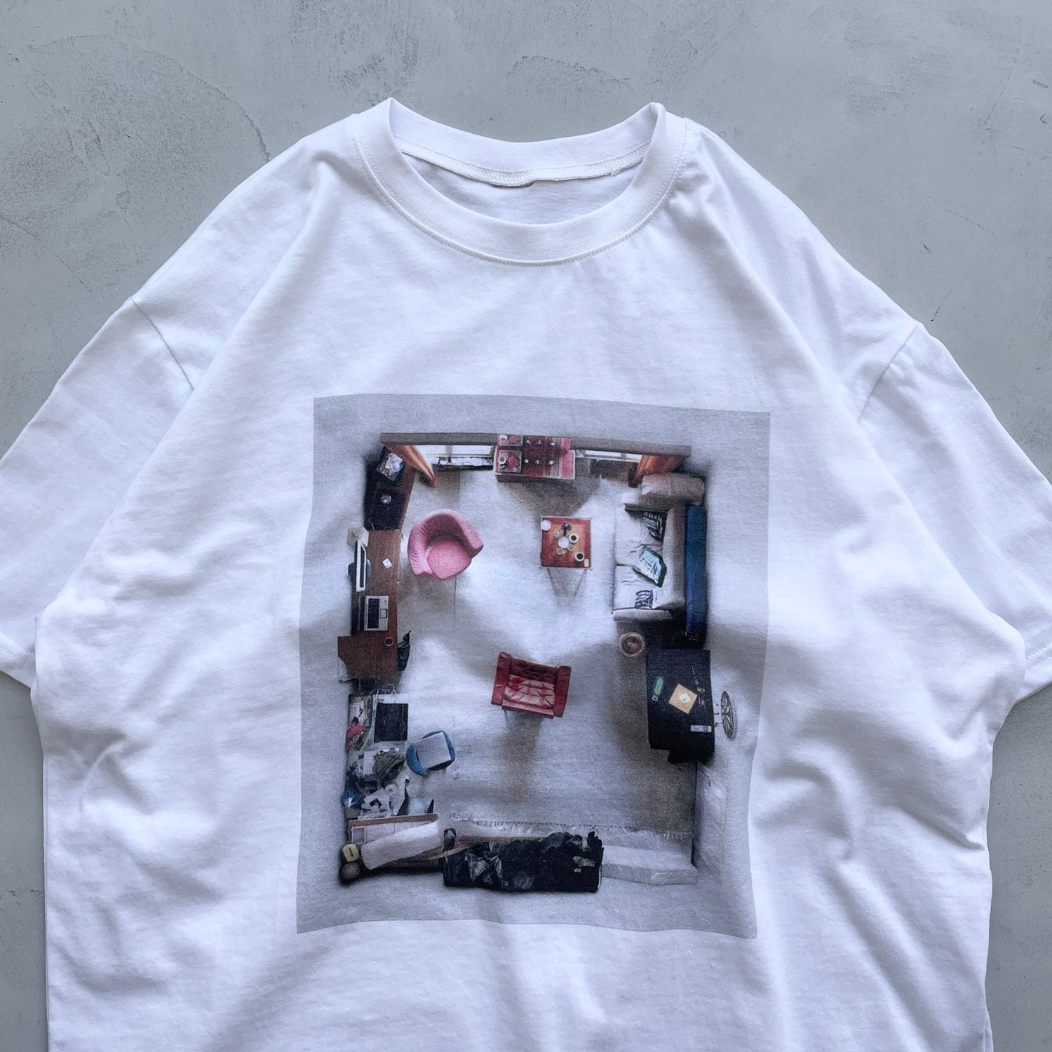 【SAMPLE】My room tee / white