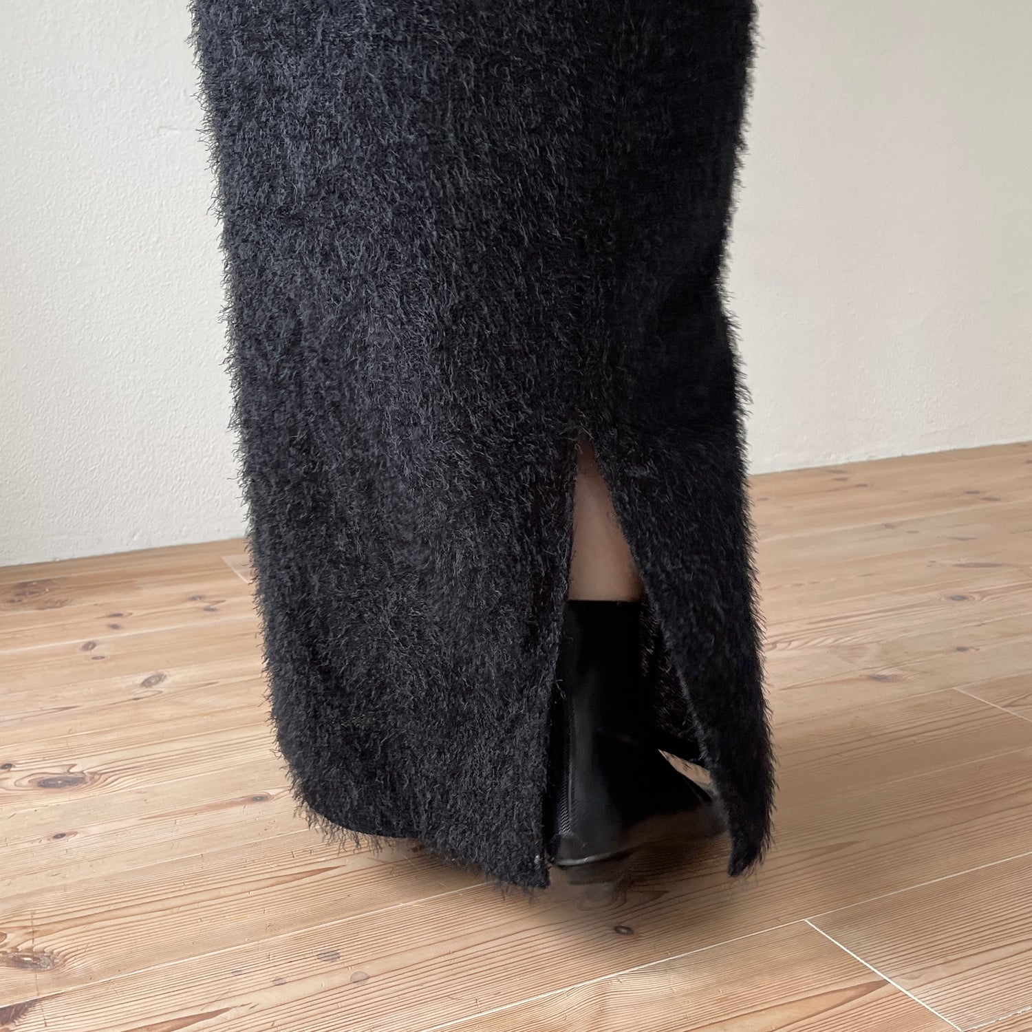 mop skirt / black [2size]