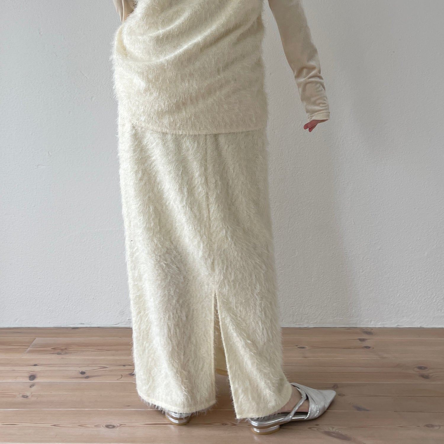 mop skirt / ivory [2size]