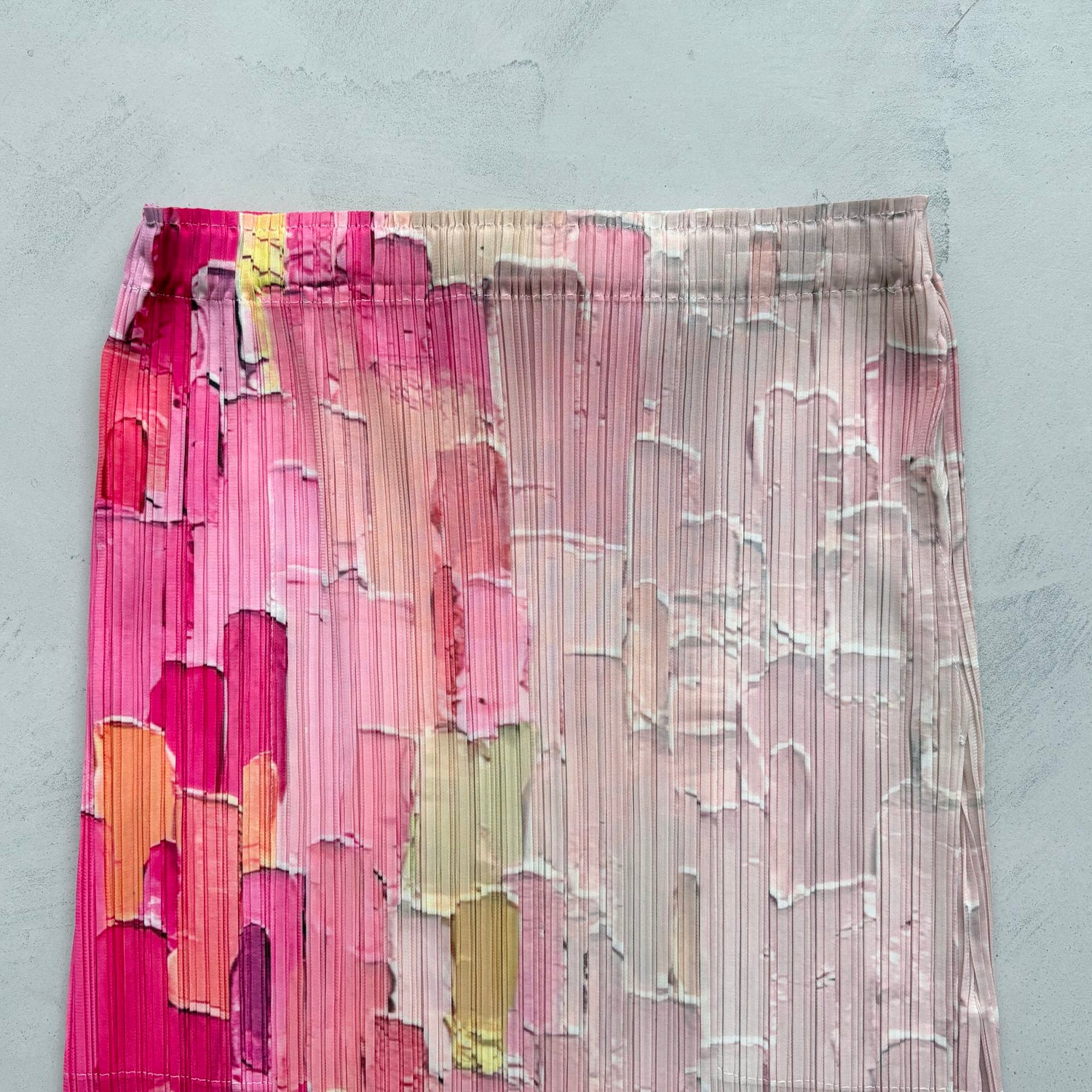 【SAMPLE】Painting design skirt / pink