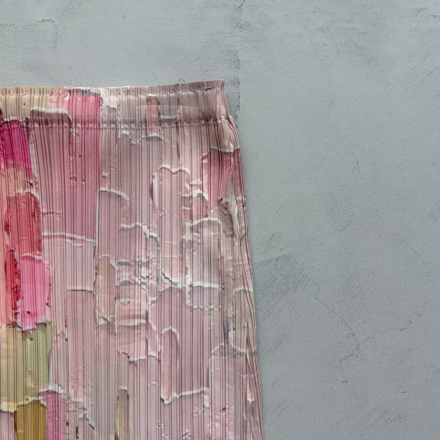 【SAMPLE】Painting design skirt / pink