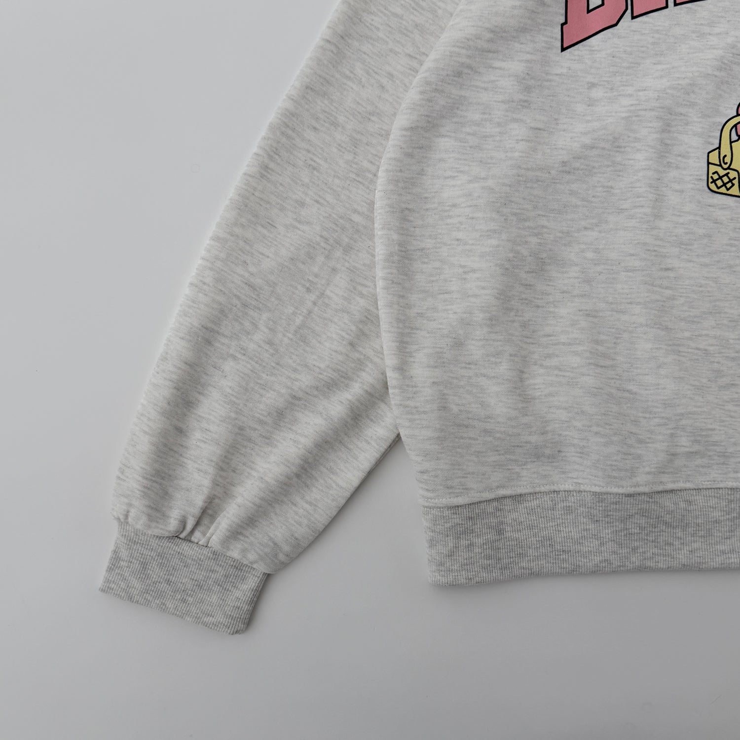 shopping bear sweat / pink