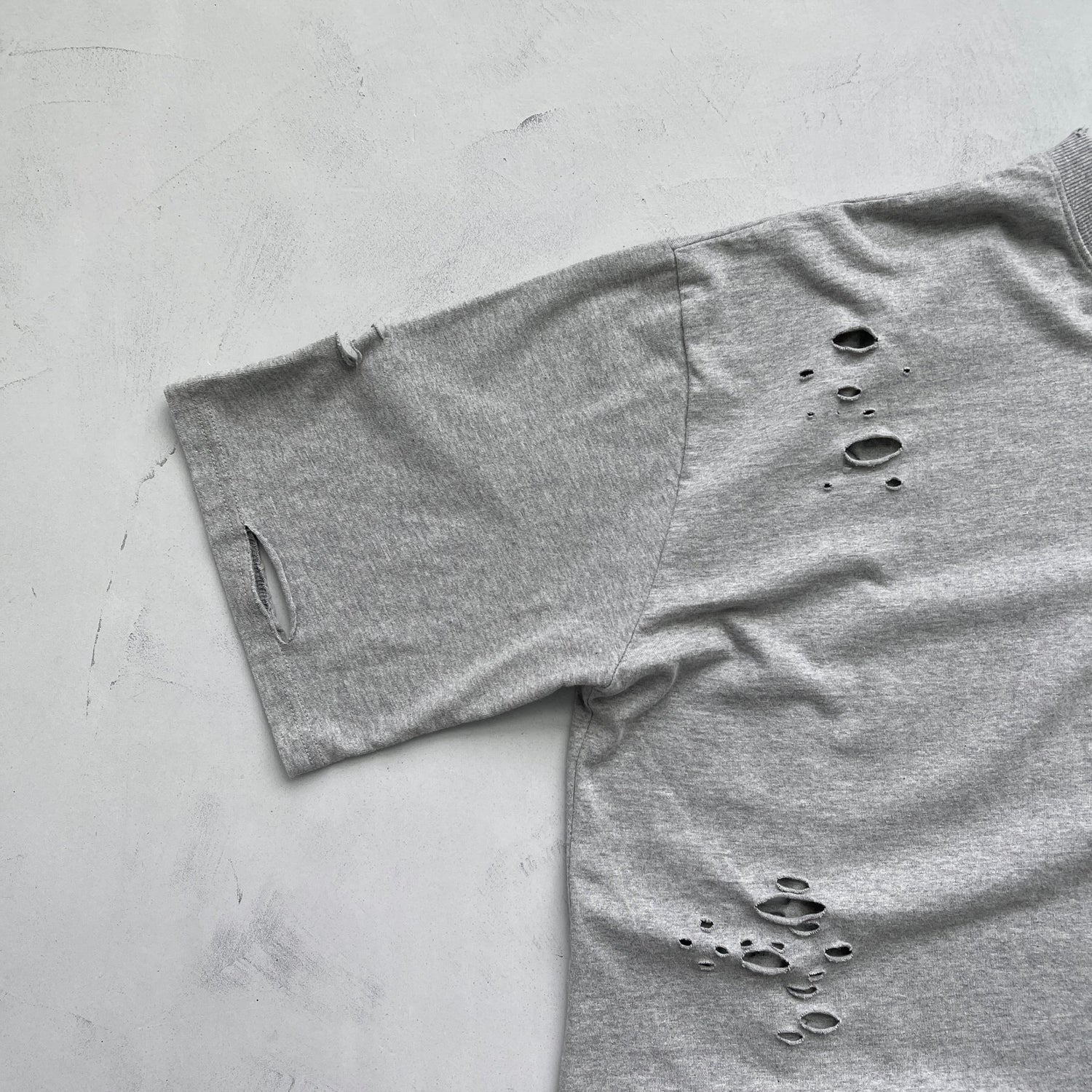 【SAMPLE】Heavy damage big tee / gray