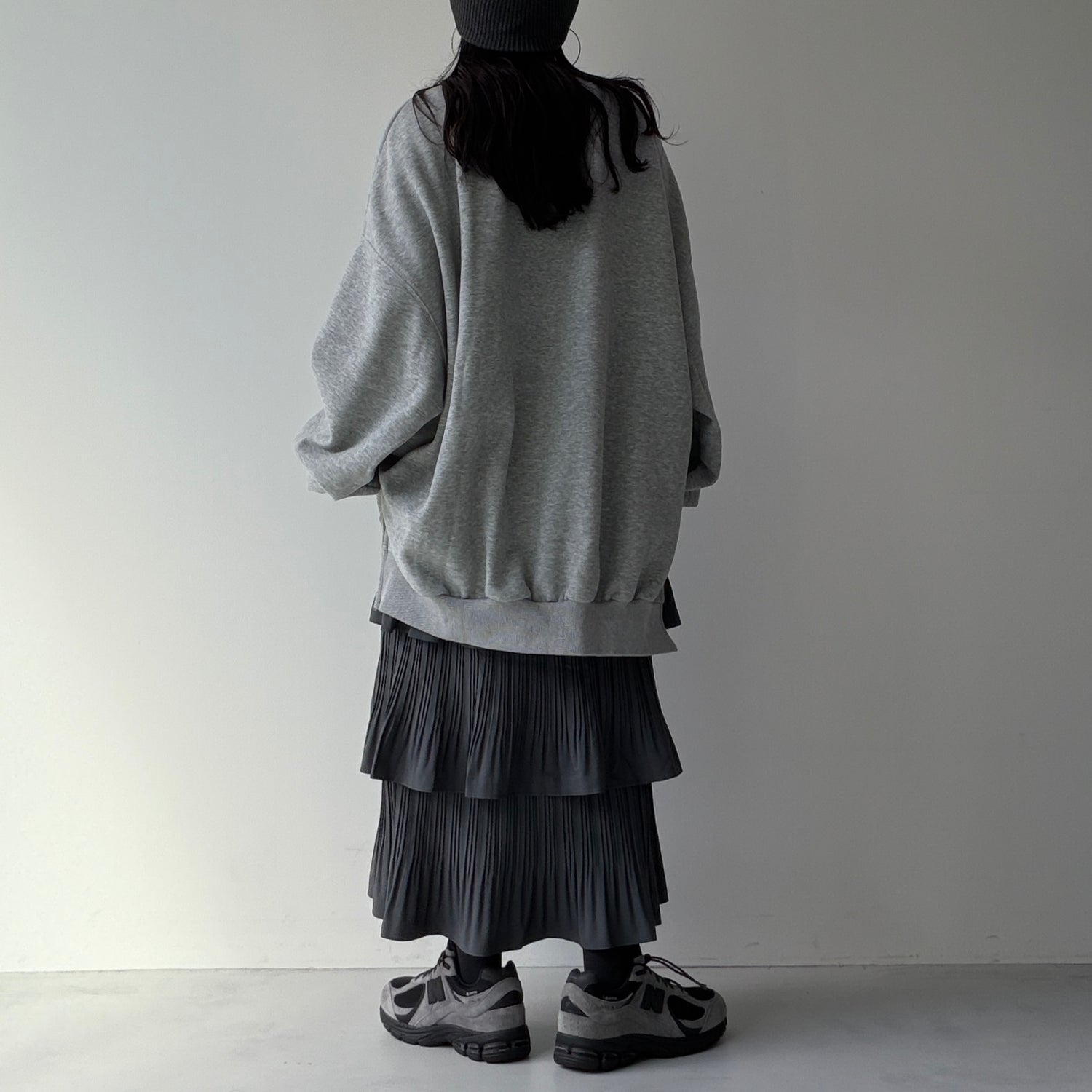 flamenco skirt / charcoal