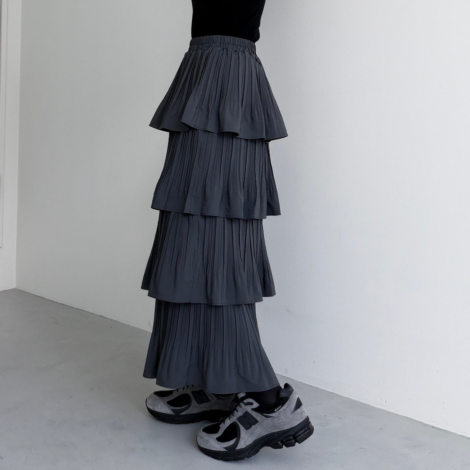 flamenco skirt / baby pink