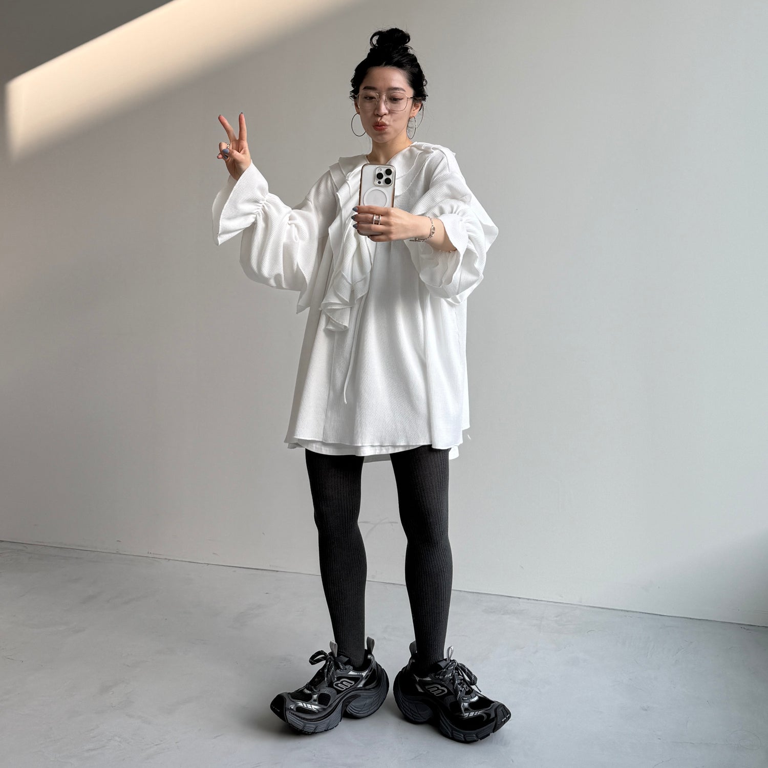 WAFFRILL TOPS / ivory