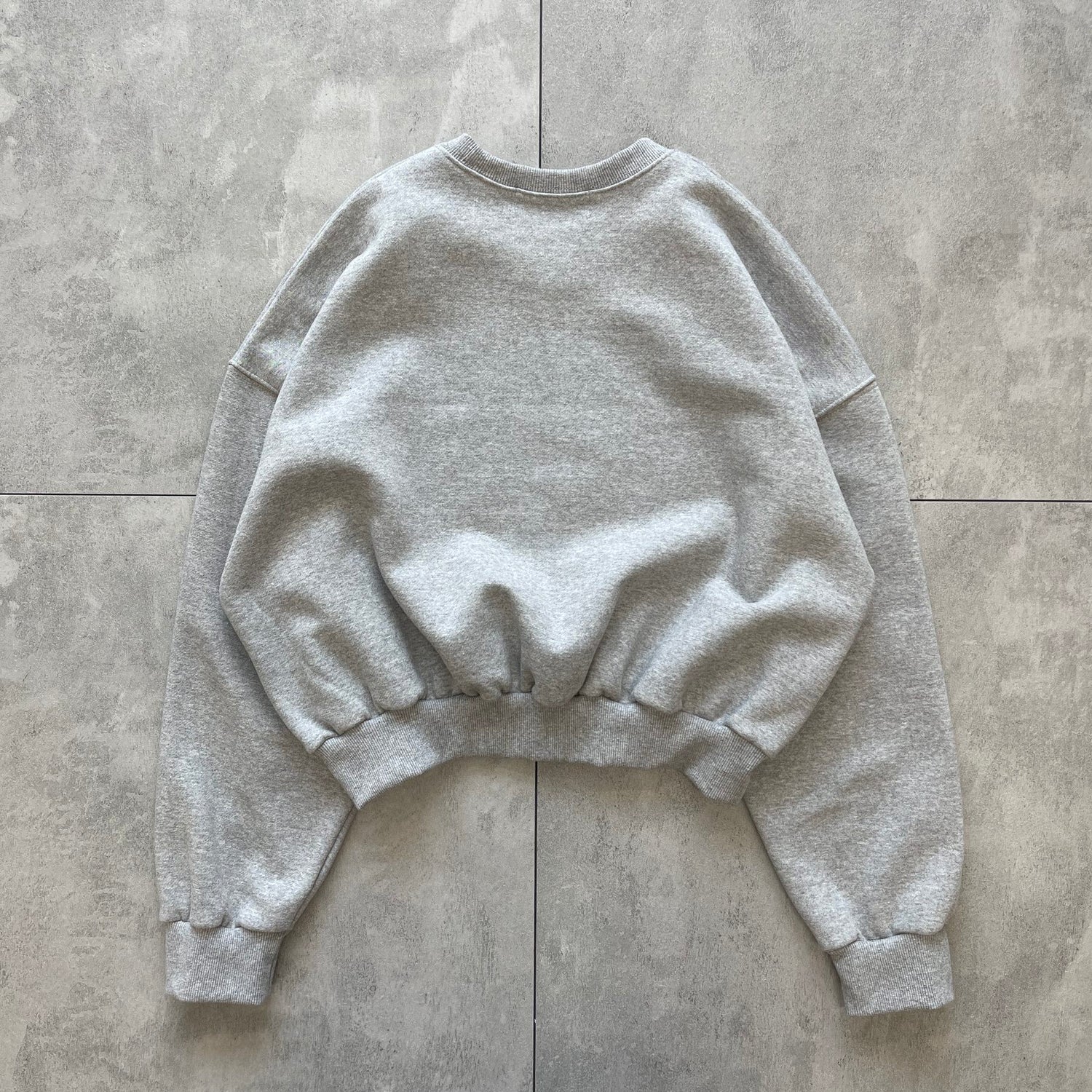 【SAMPLE】with me ! short sweat / gray 2