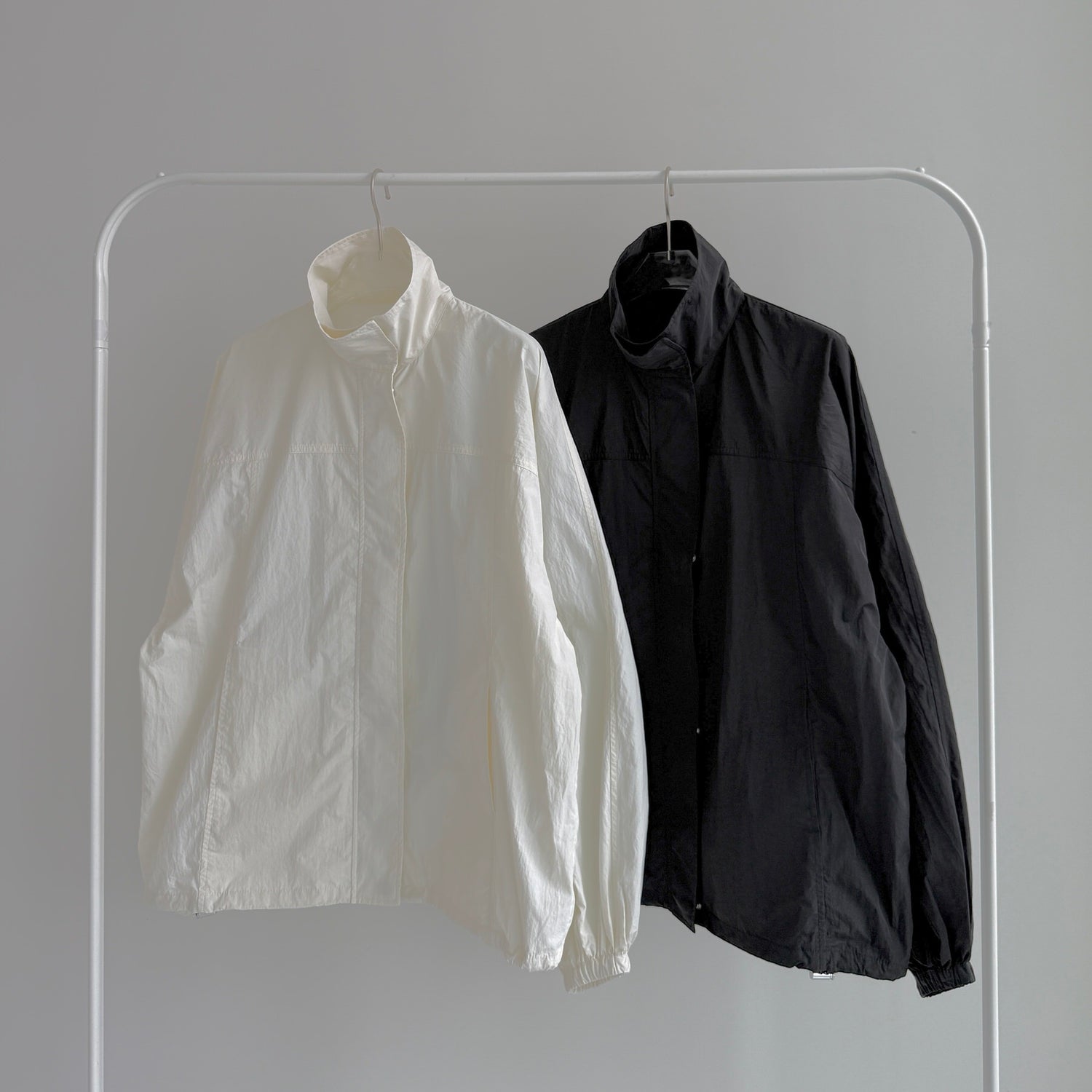 OHANAMI nylon blouson / ivory