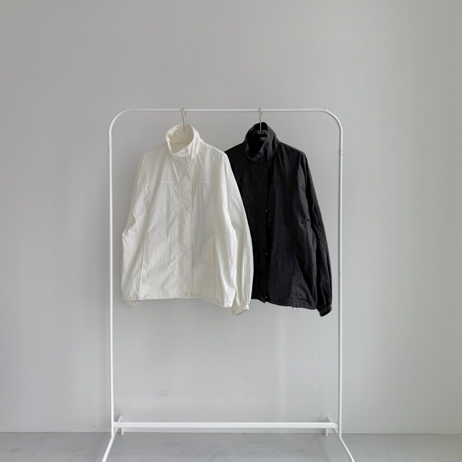 OHANAMI nylon blouson / ivory