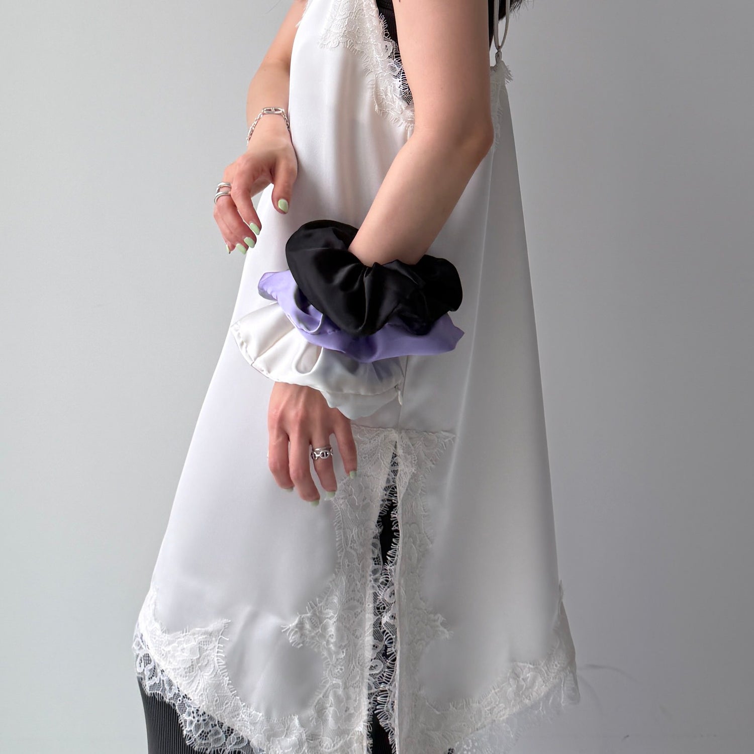 milky lace camisole / ivory