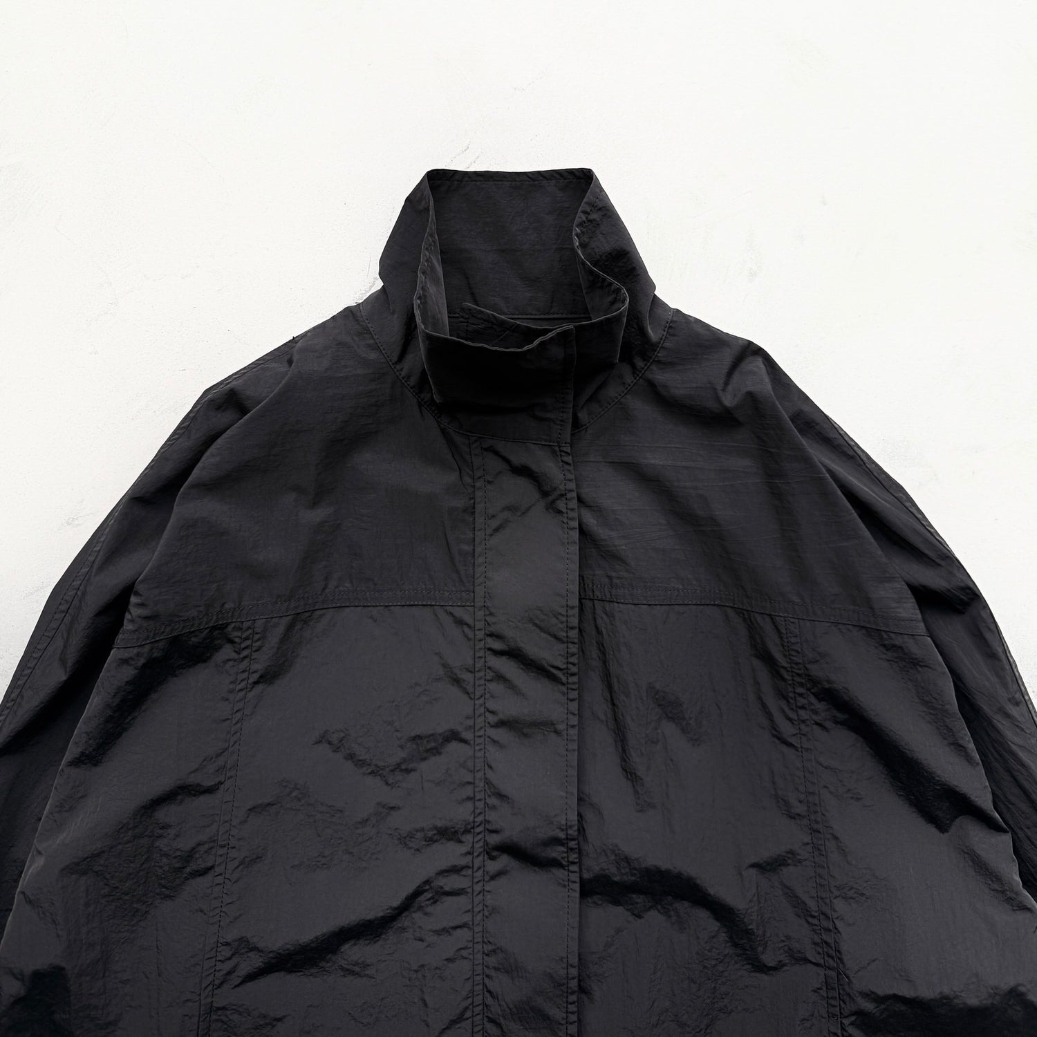 OHANAMI nylon blouson / black