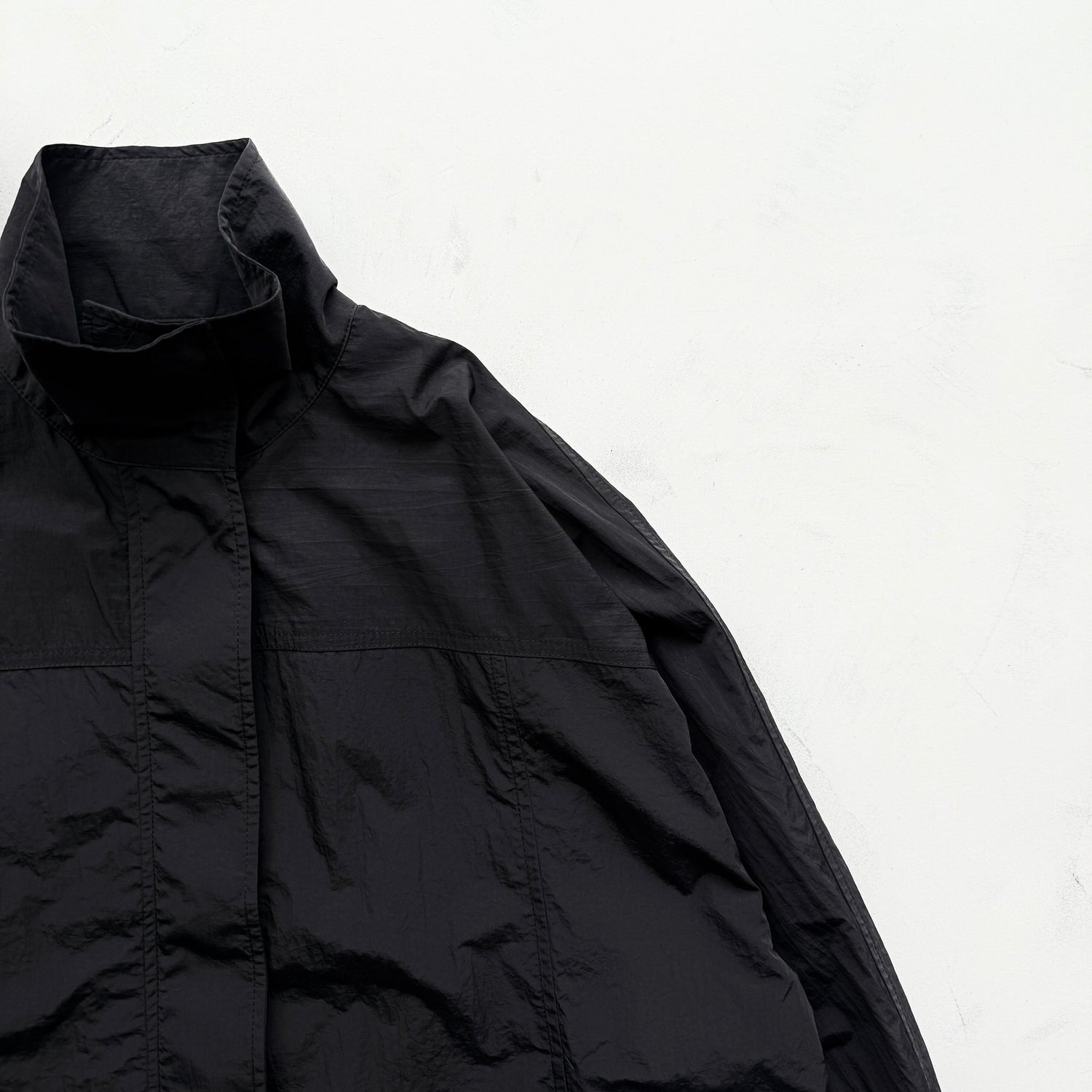 OHANAMI nylon blouson / black