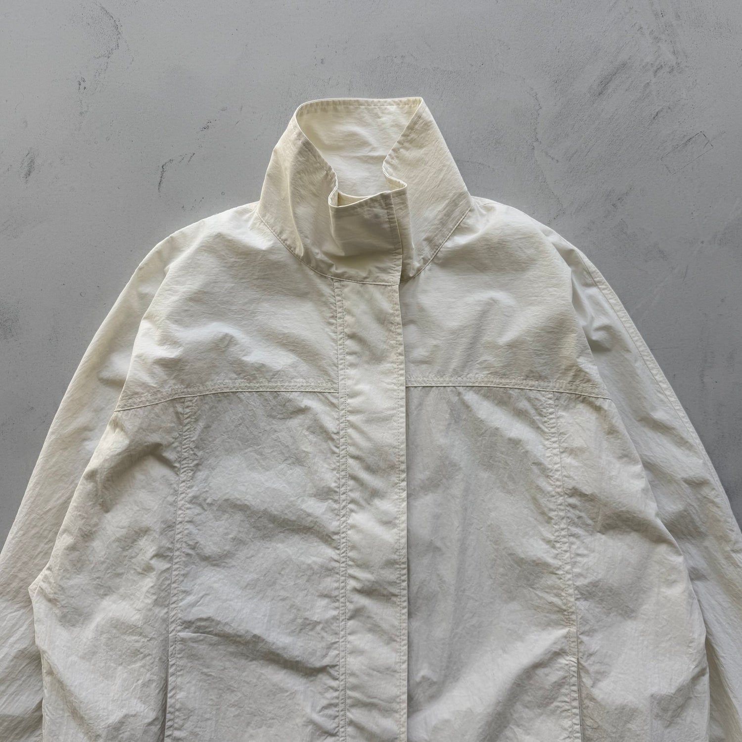 OHANAMI nylon blouson / ivory