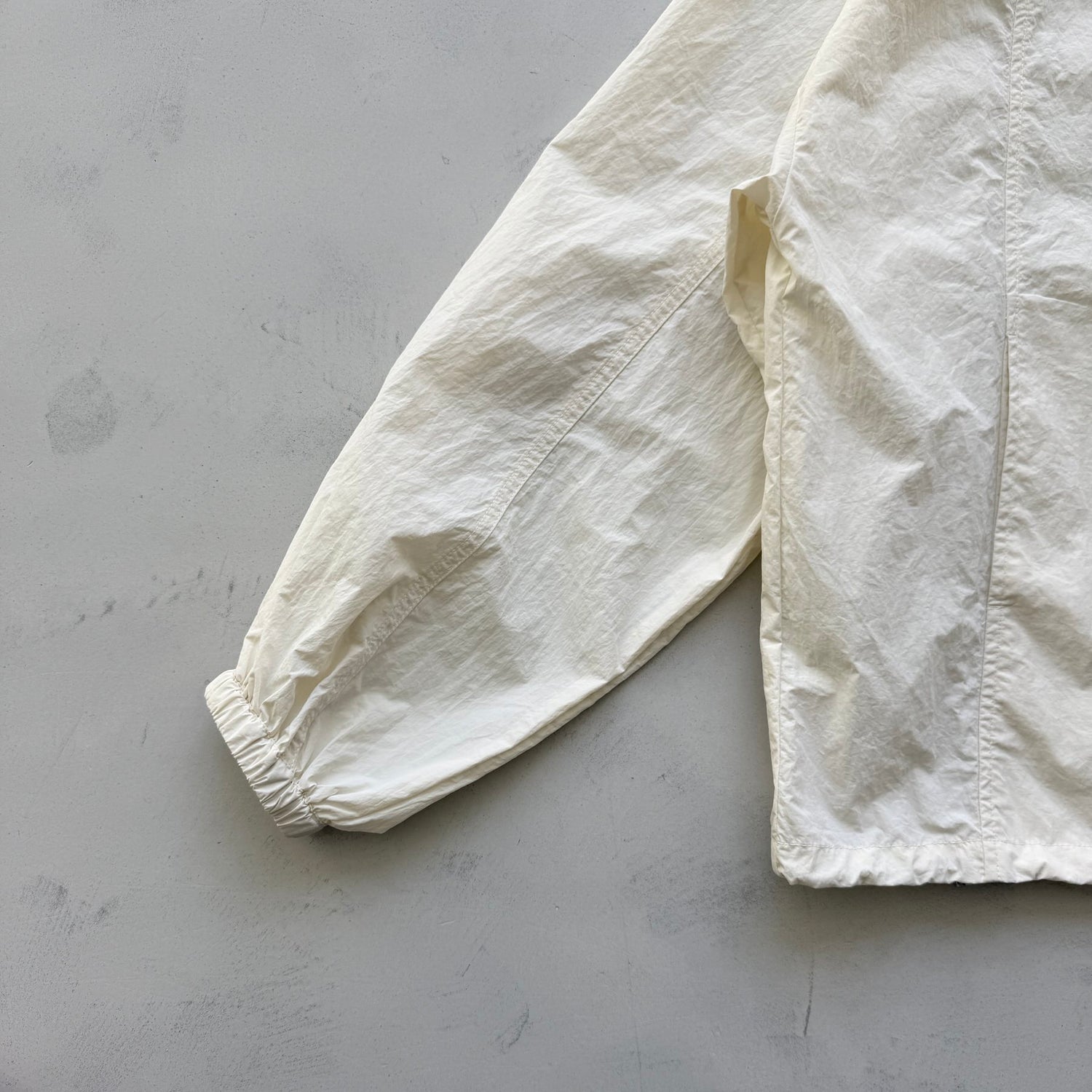 OHANAMI nylon blouson / ivory