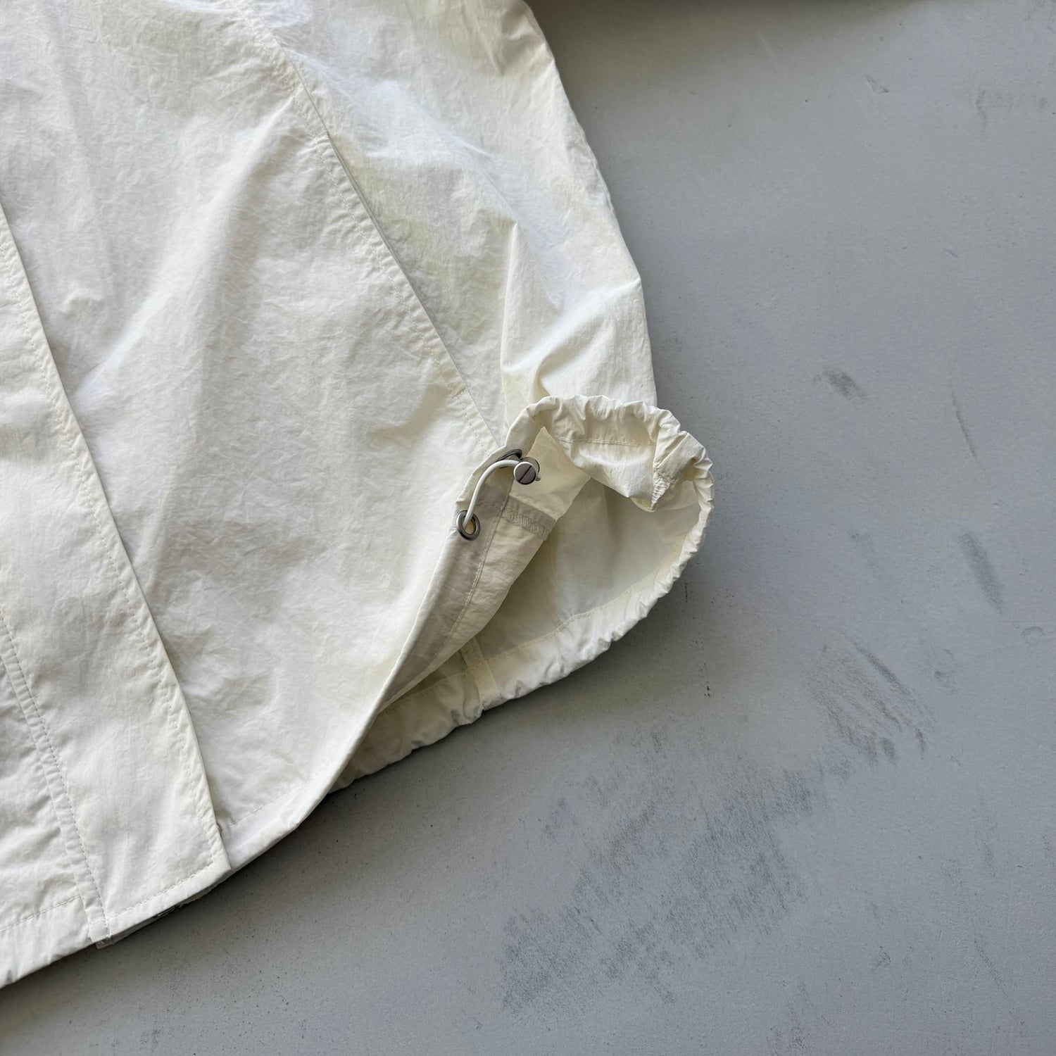 OHANAMI nylon blouson / ivory