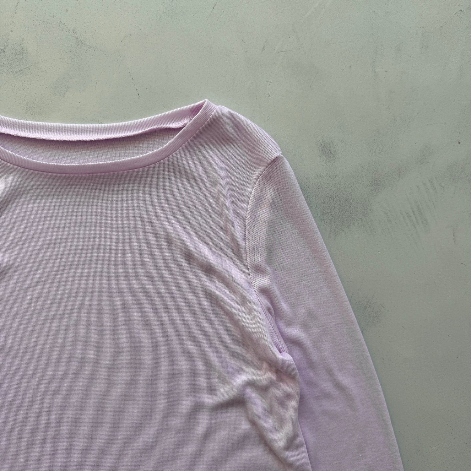 KASANE sheer tee / pink