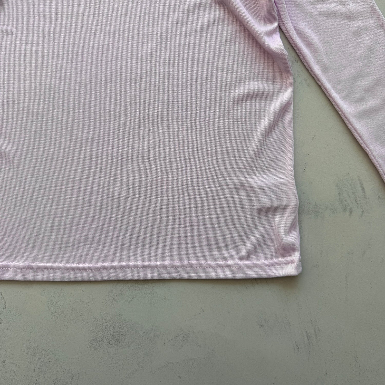 KASANE sheer tee / pink