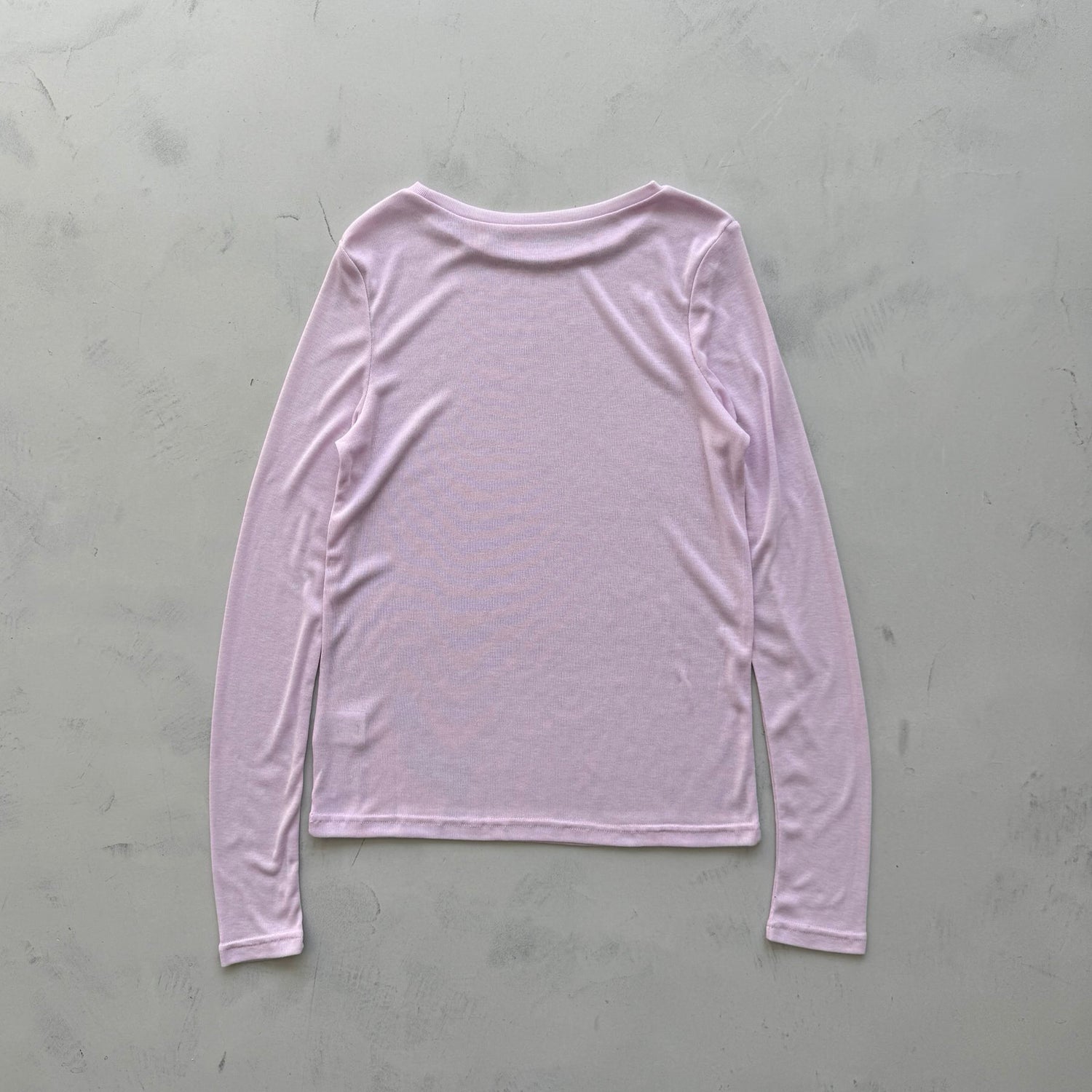 KASANE sheer tee / pink
