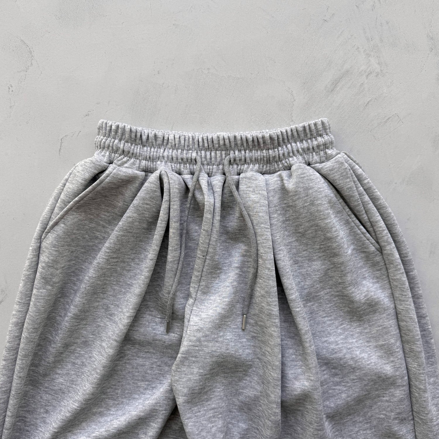 super loose sweat pants / gray