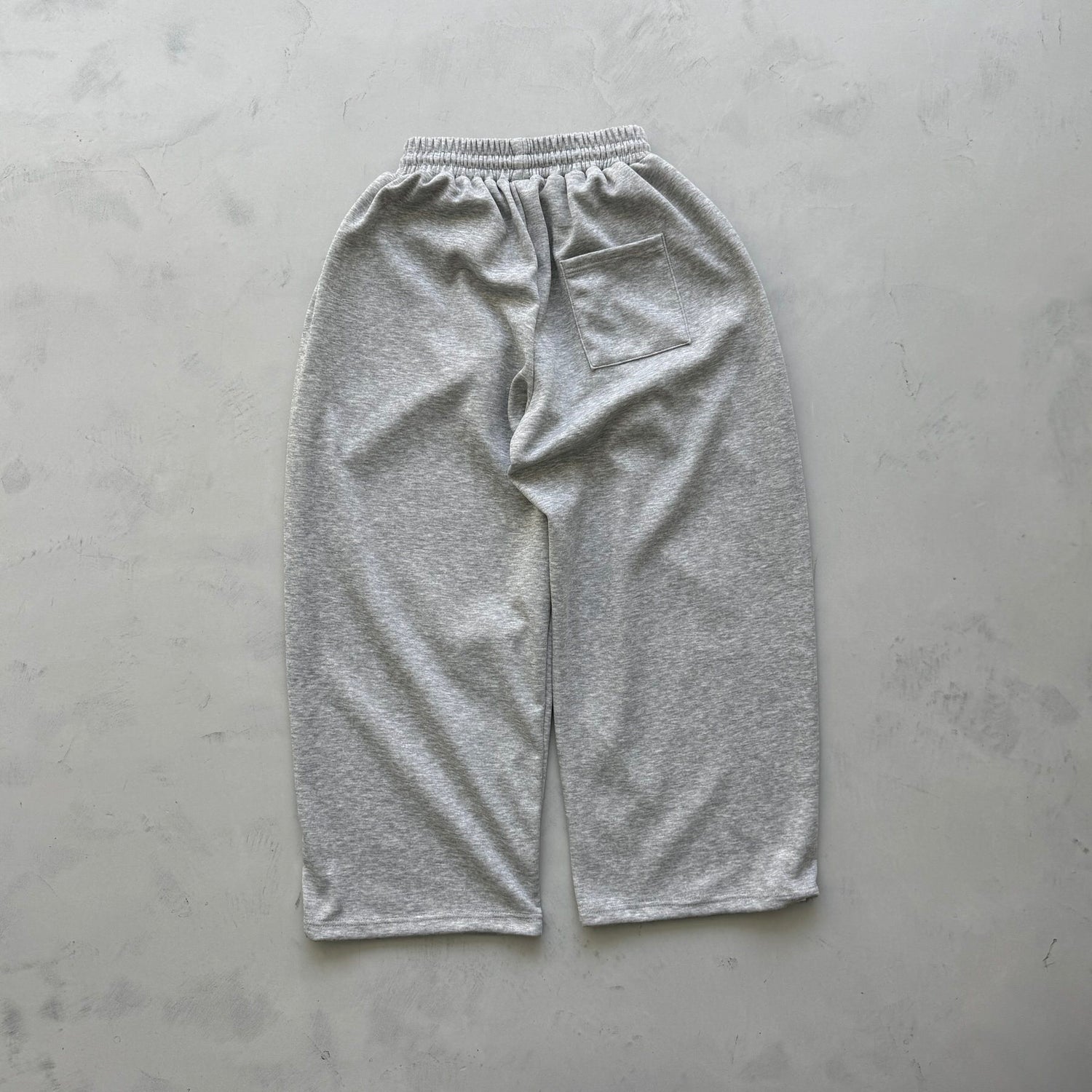 super loose sweat pants / gray