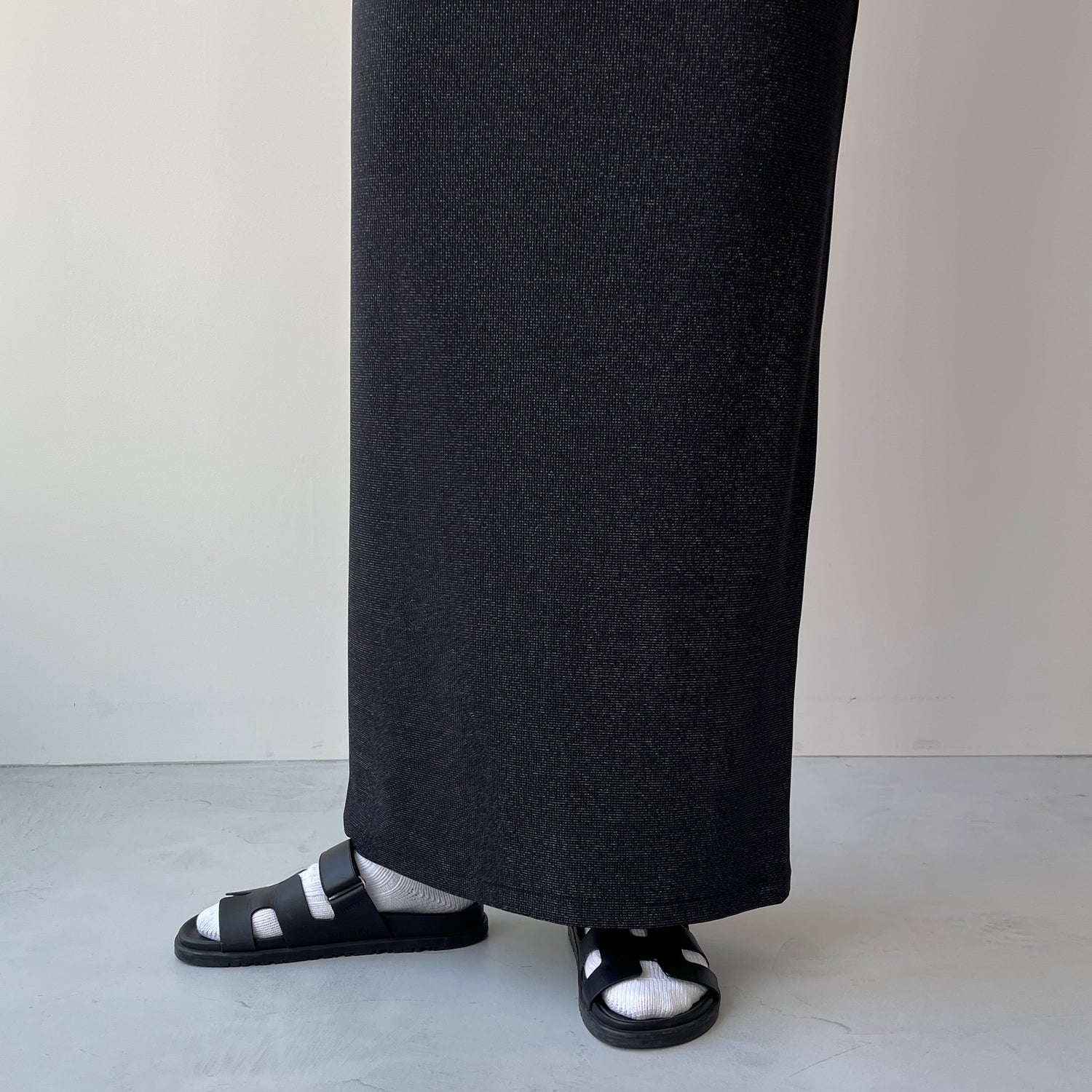 shape up lame one piece / black [2size]