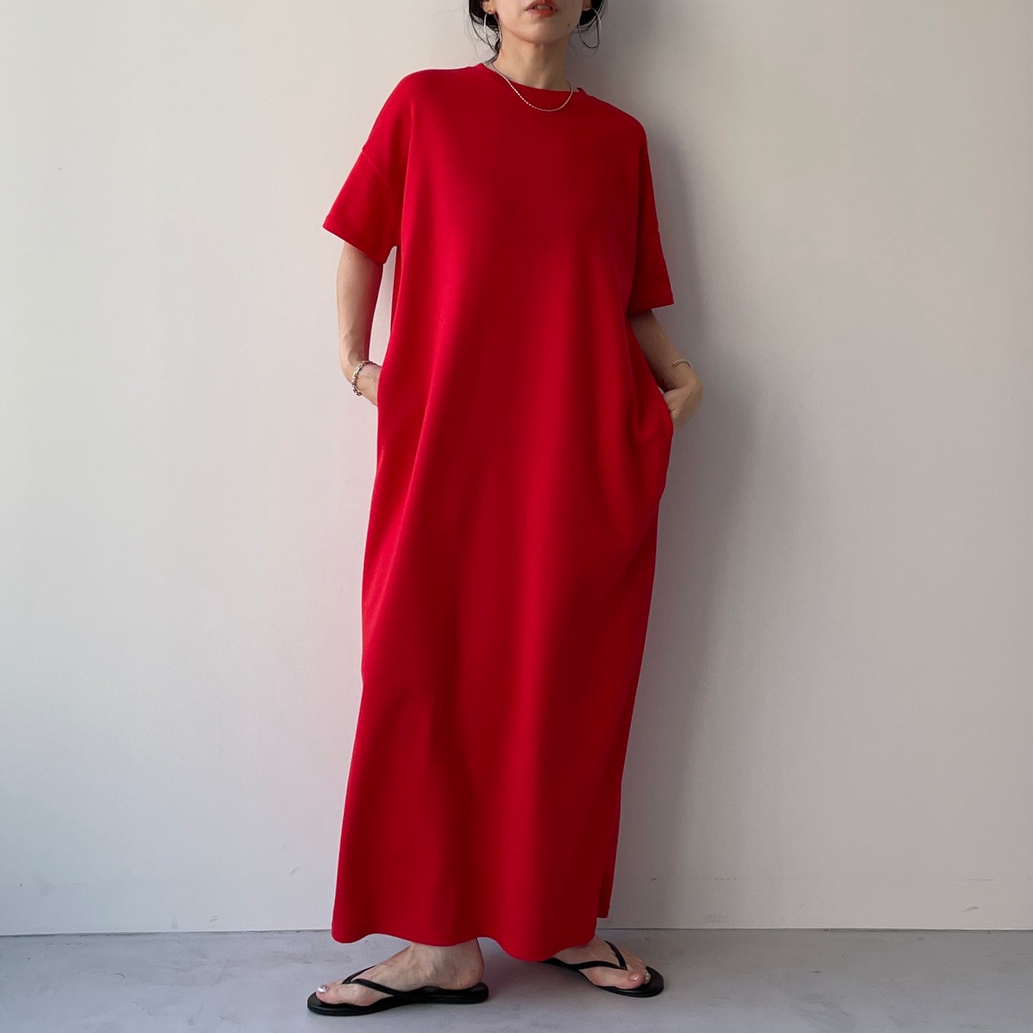 HANSODE sweatee one piece / black [3size]