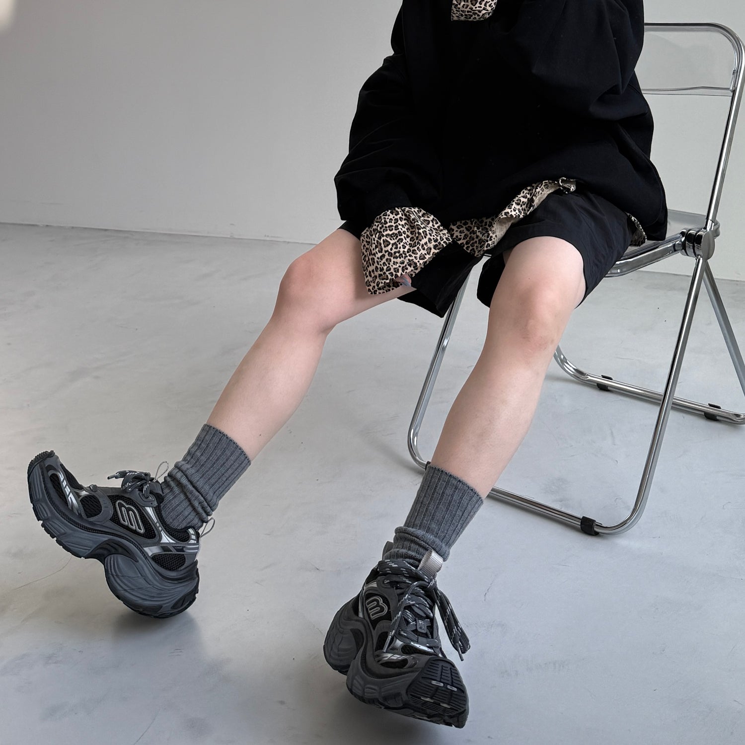 MY SOCKS / charcoal