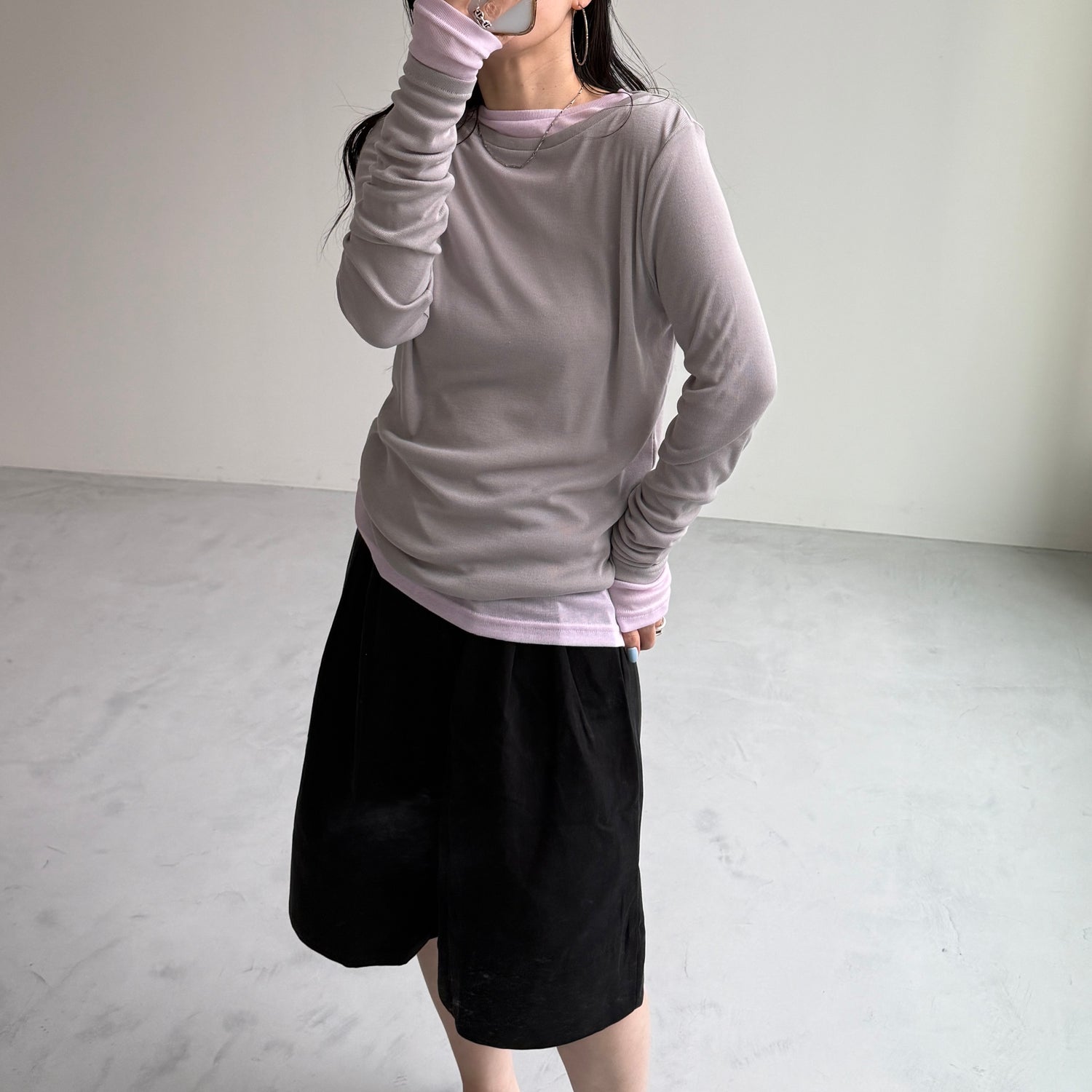【SAMPLE】onni half pants / ivory