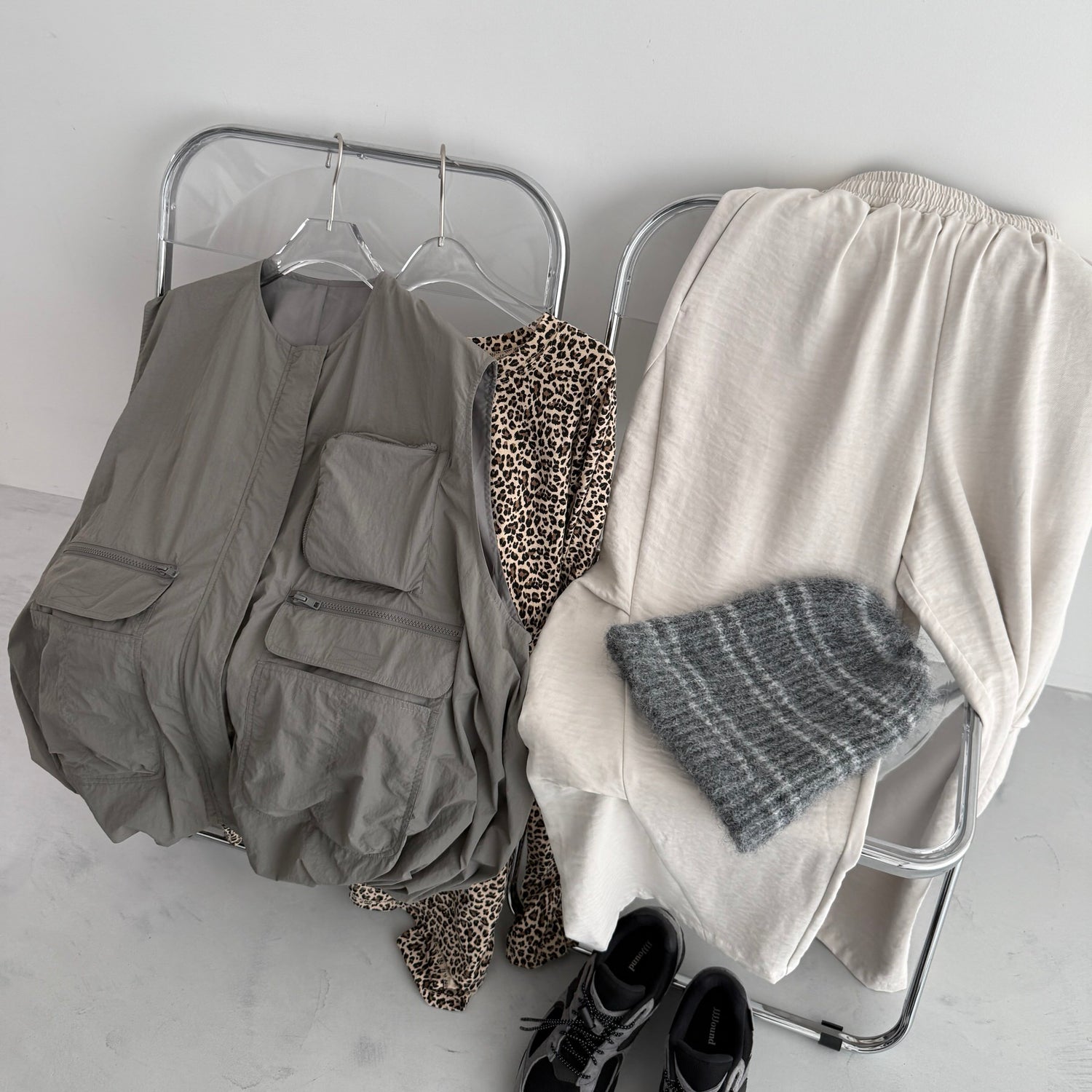 9pockets buddy vest / gray