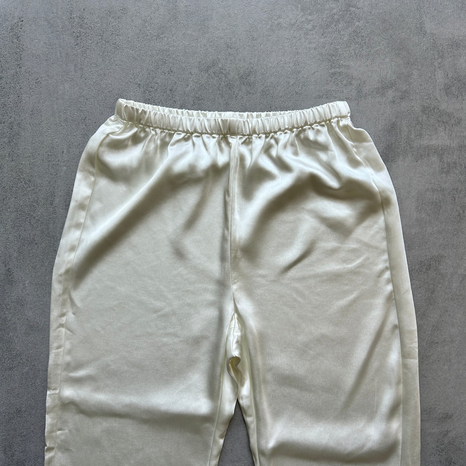 【SAMPLE】satin pants / white