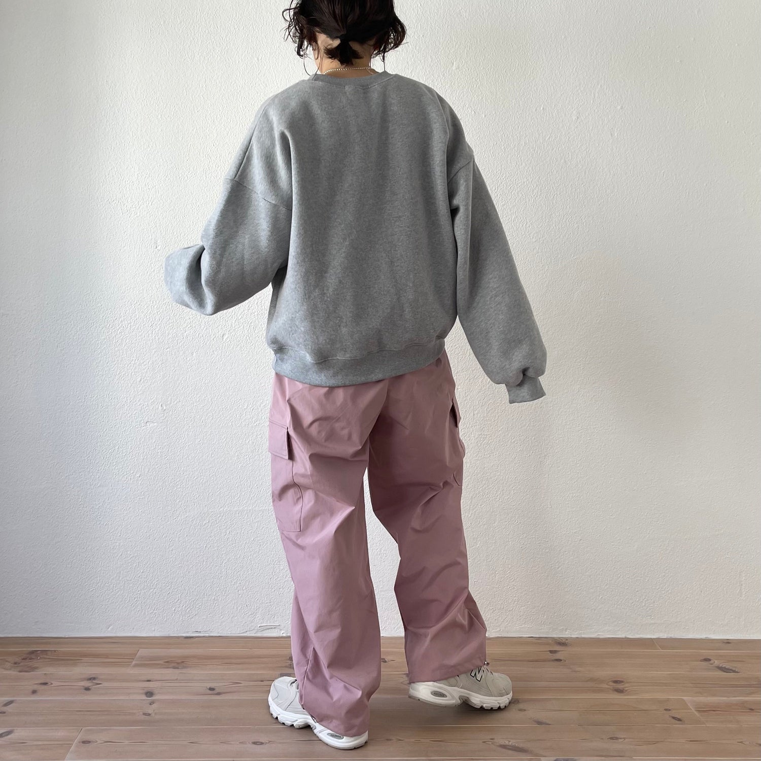 【SAMPLE】2way cargo pants / pink