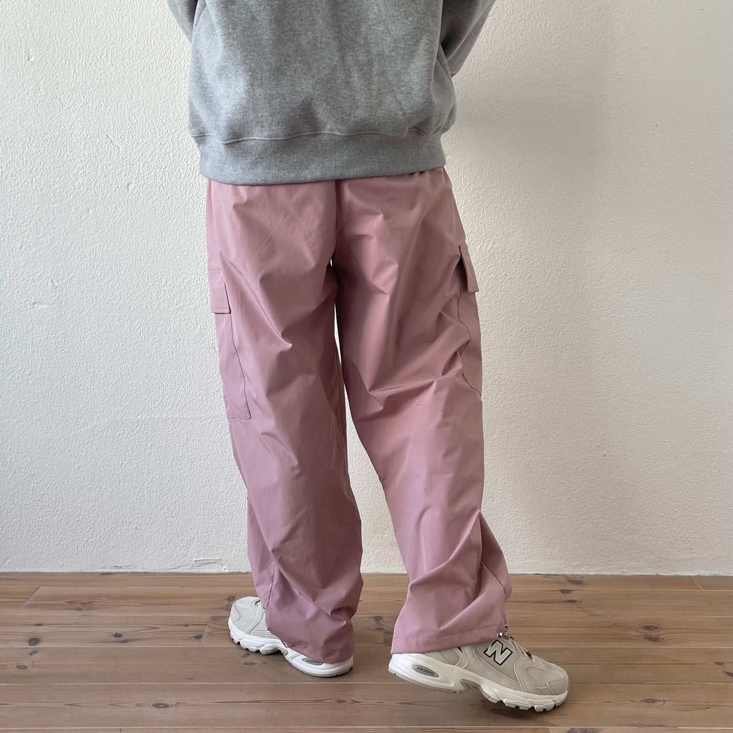 【SAMPLE】2way cargo pants / pink