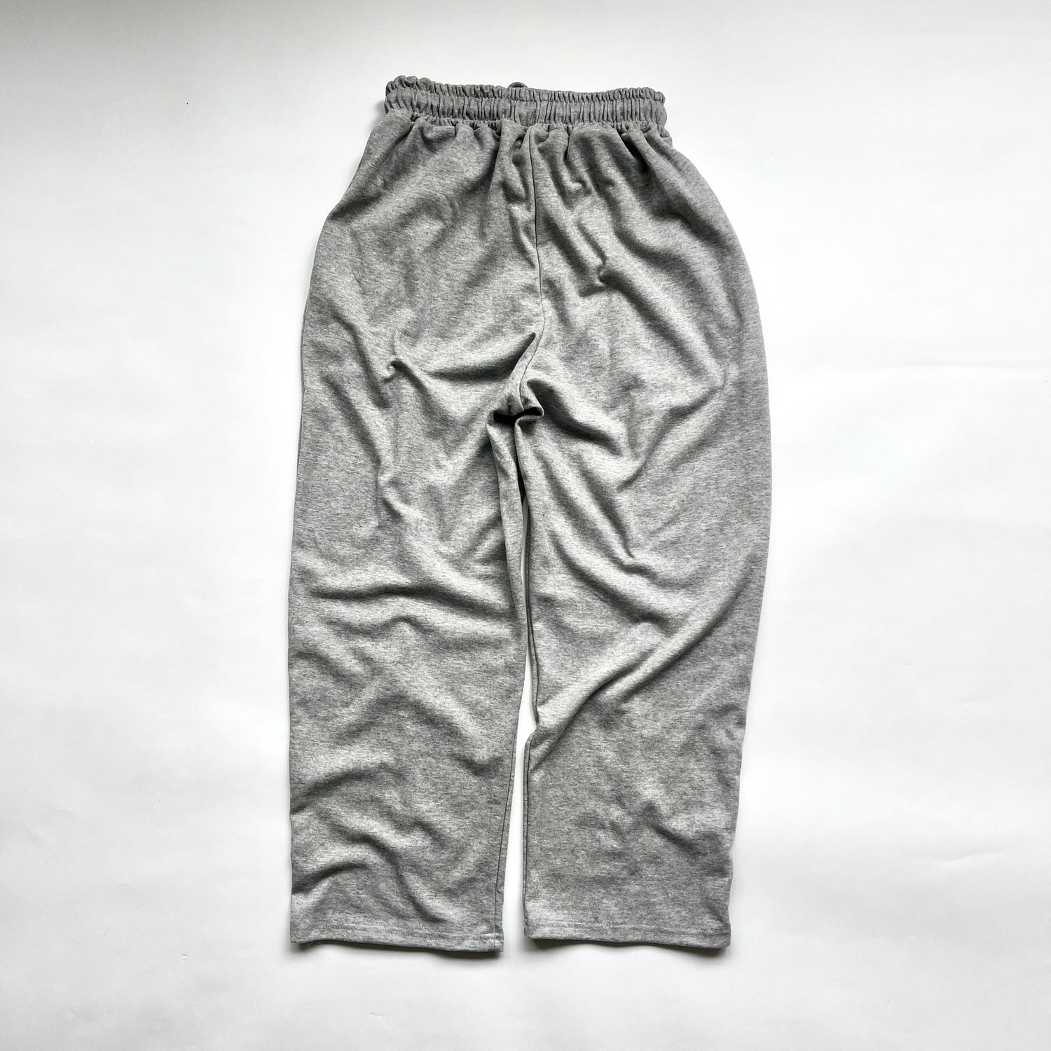 【SAMPLE】center press sweat pants / gray