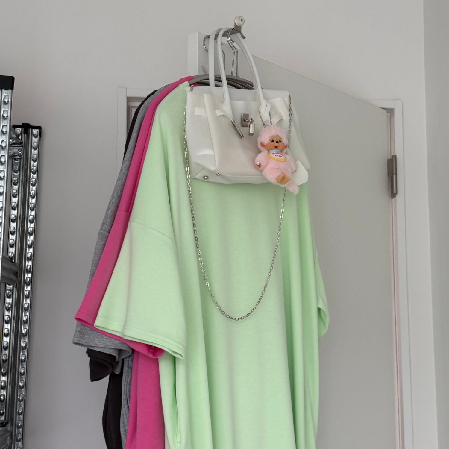 HANSODE super loose light sweatee one piece / mint [3size]