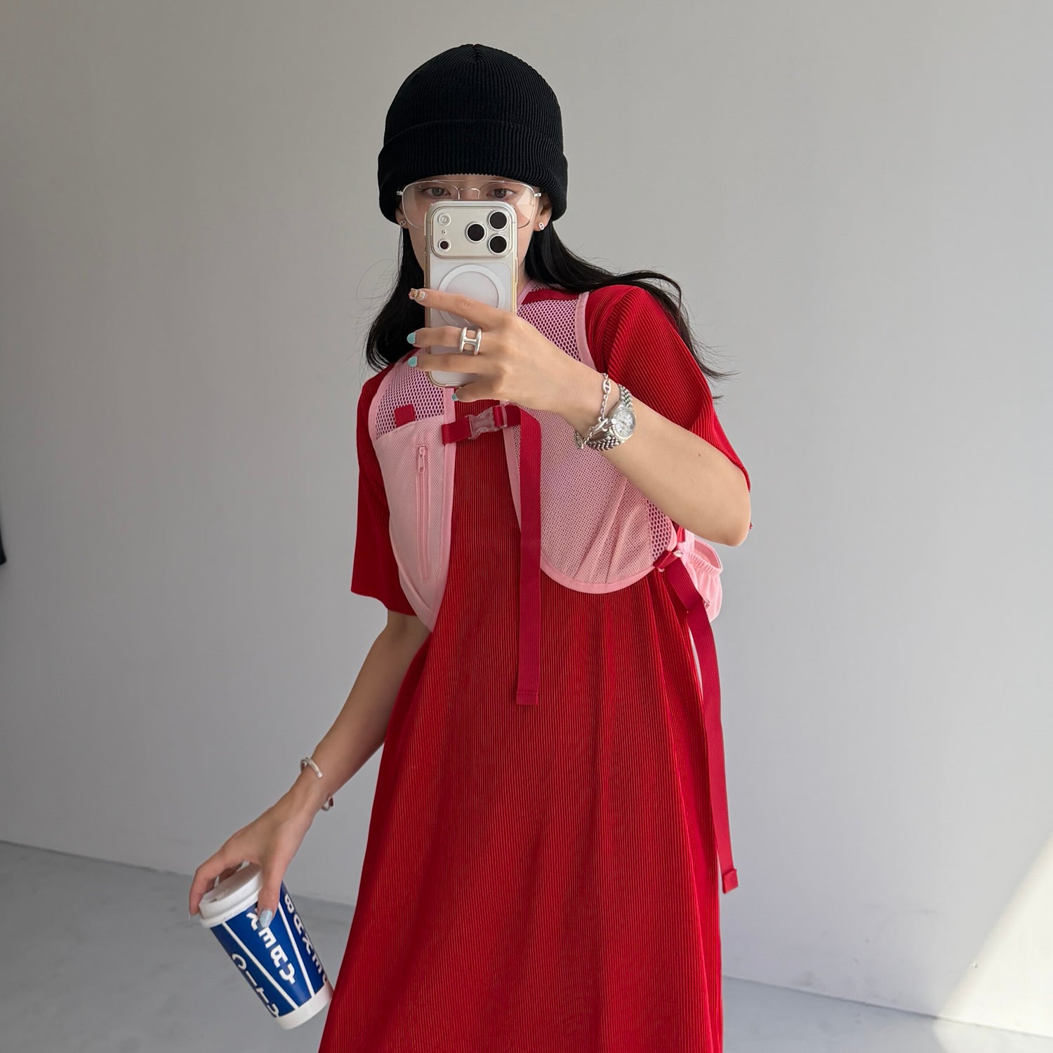 airy nylon backpack / 2color